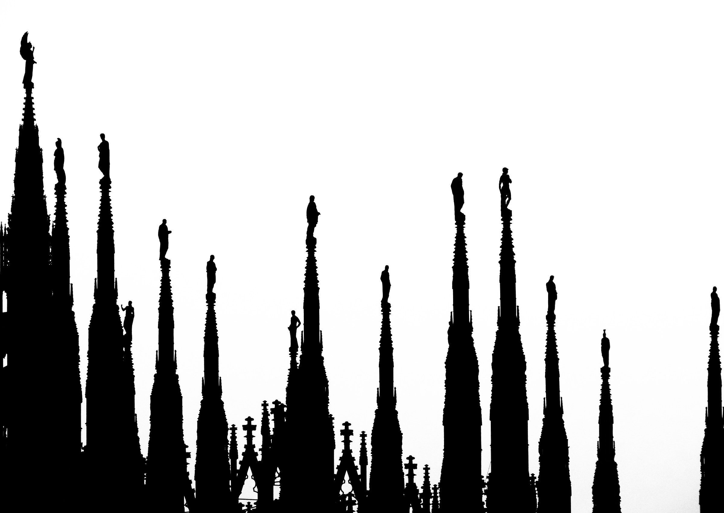 Sillhoutte 4 - Standing at the Duomo