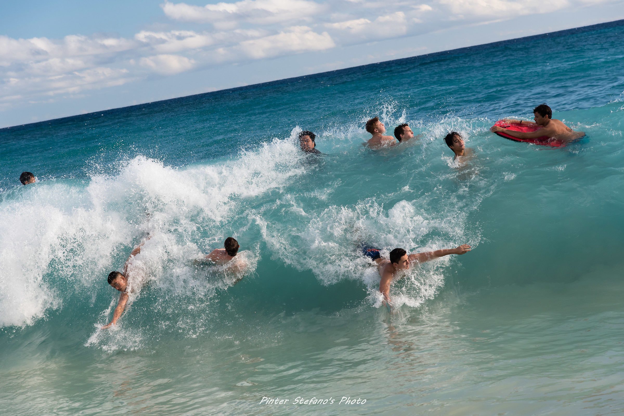 When the wave got into you