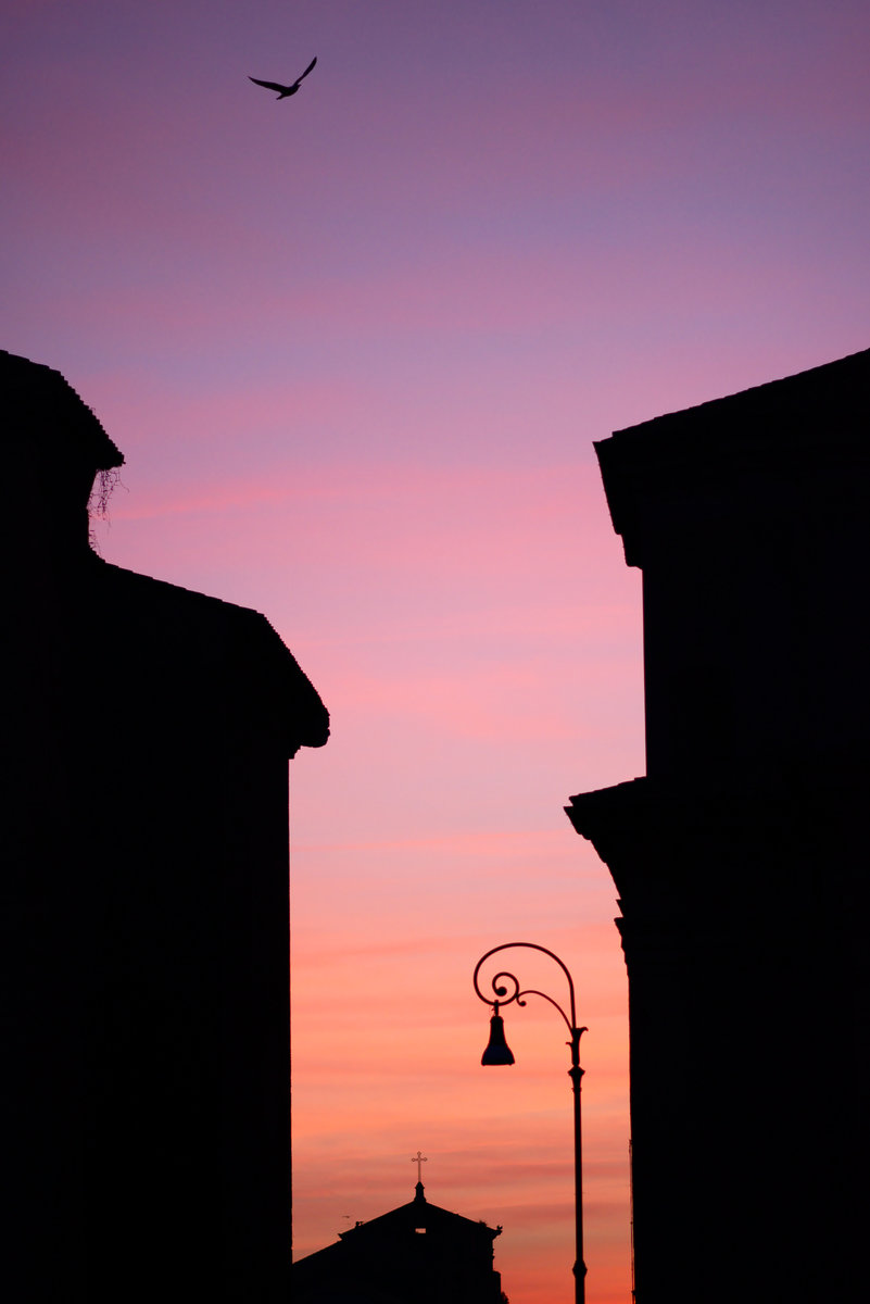 Sunset at the Fori Imperiali