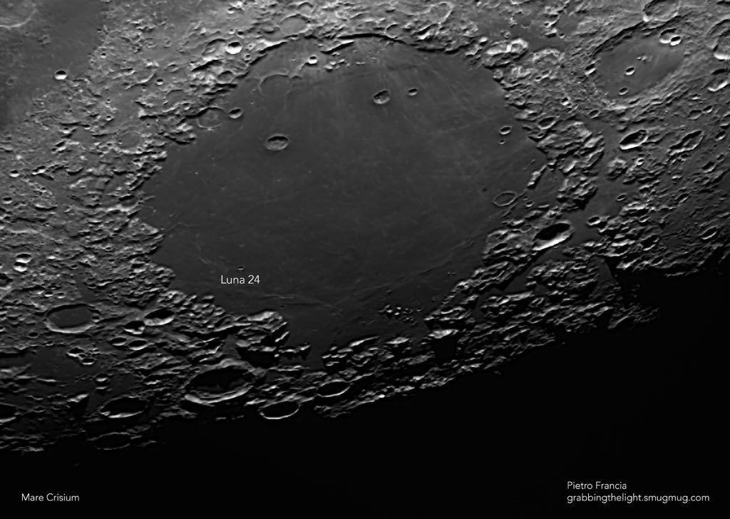 The moon, Mare Crisium