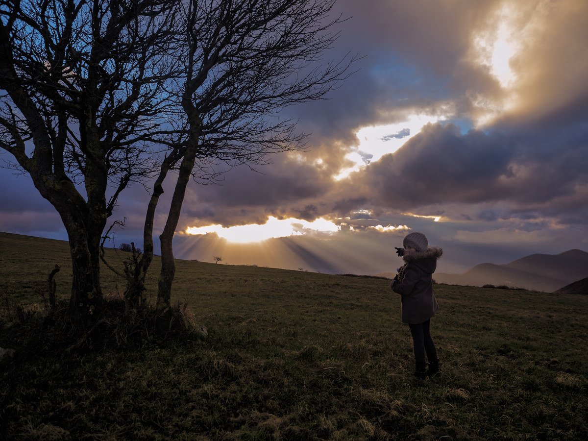 The tear in the paper sky