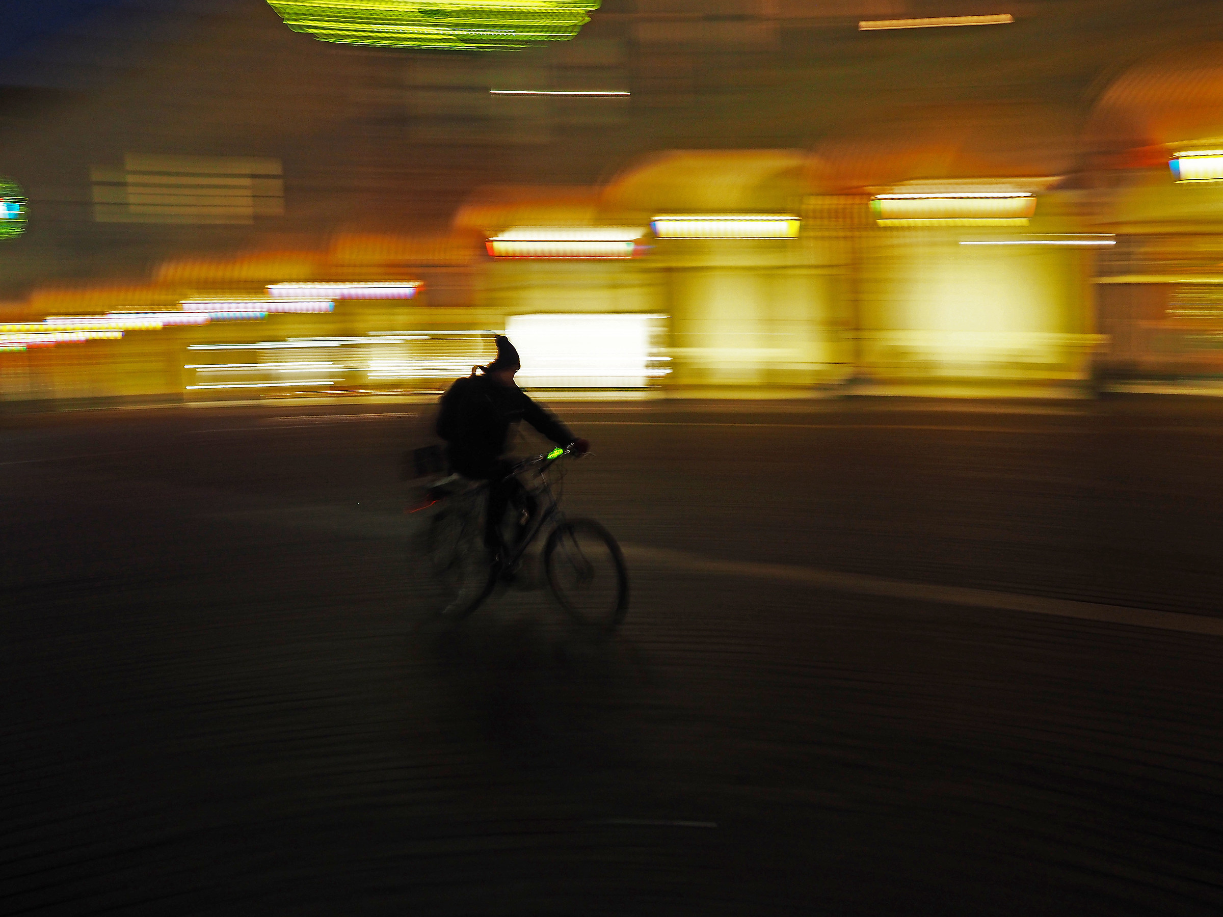 Psychedelic bike ride