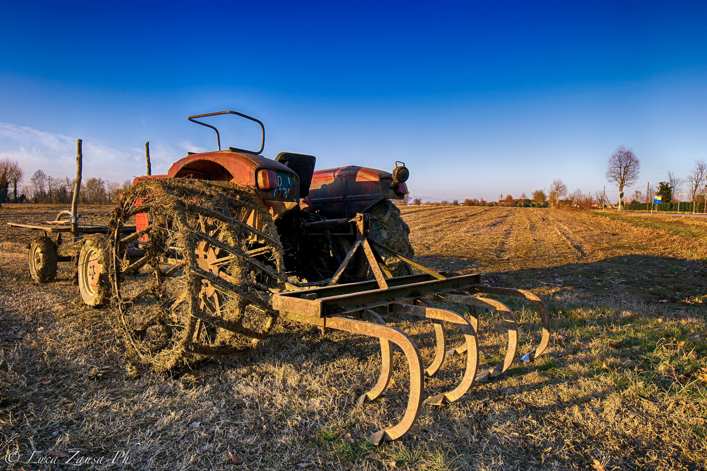 The sun goes down on the field and you return home