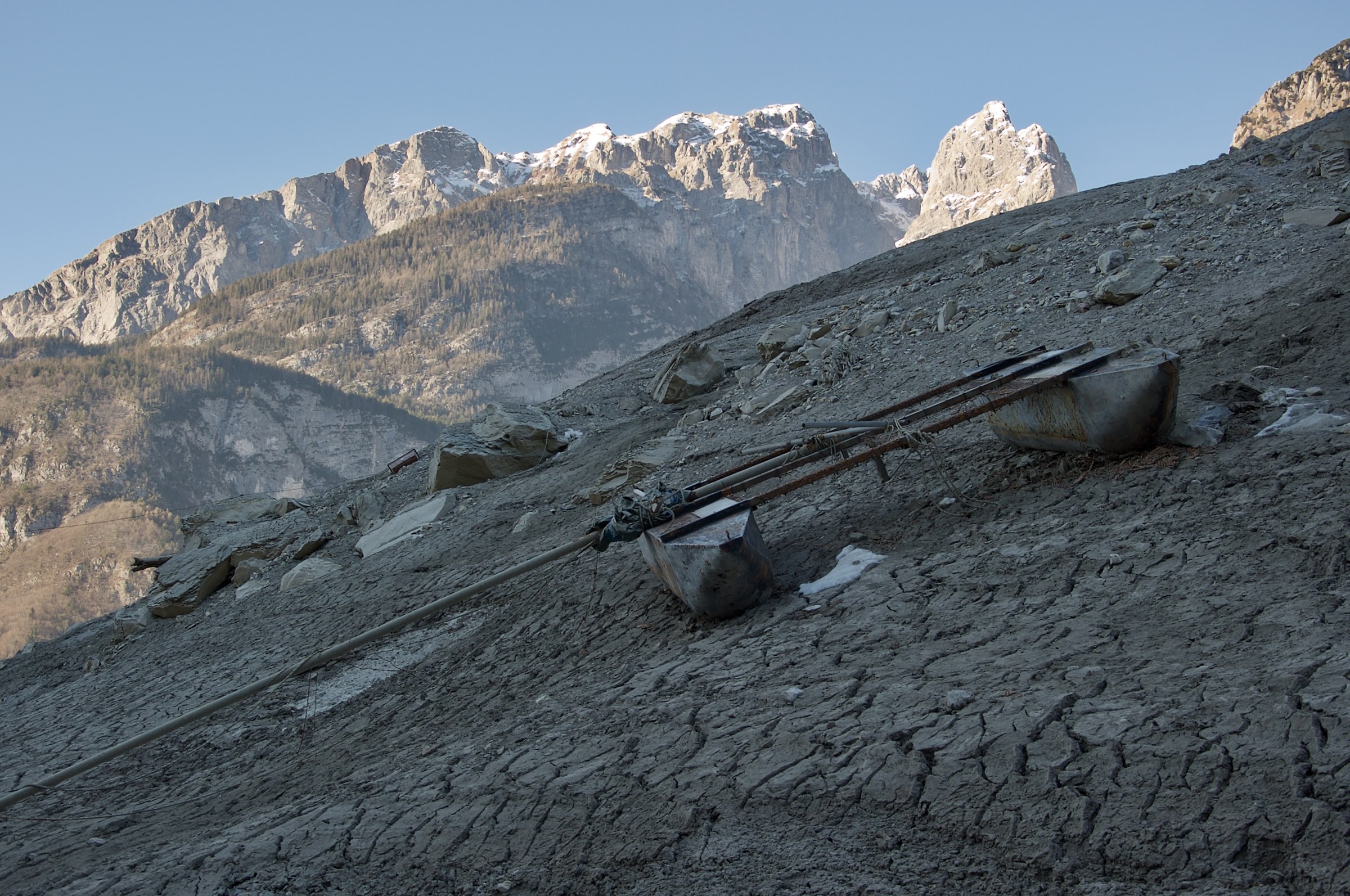 It is sweet to shipwreck in the Dolomites ?!