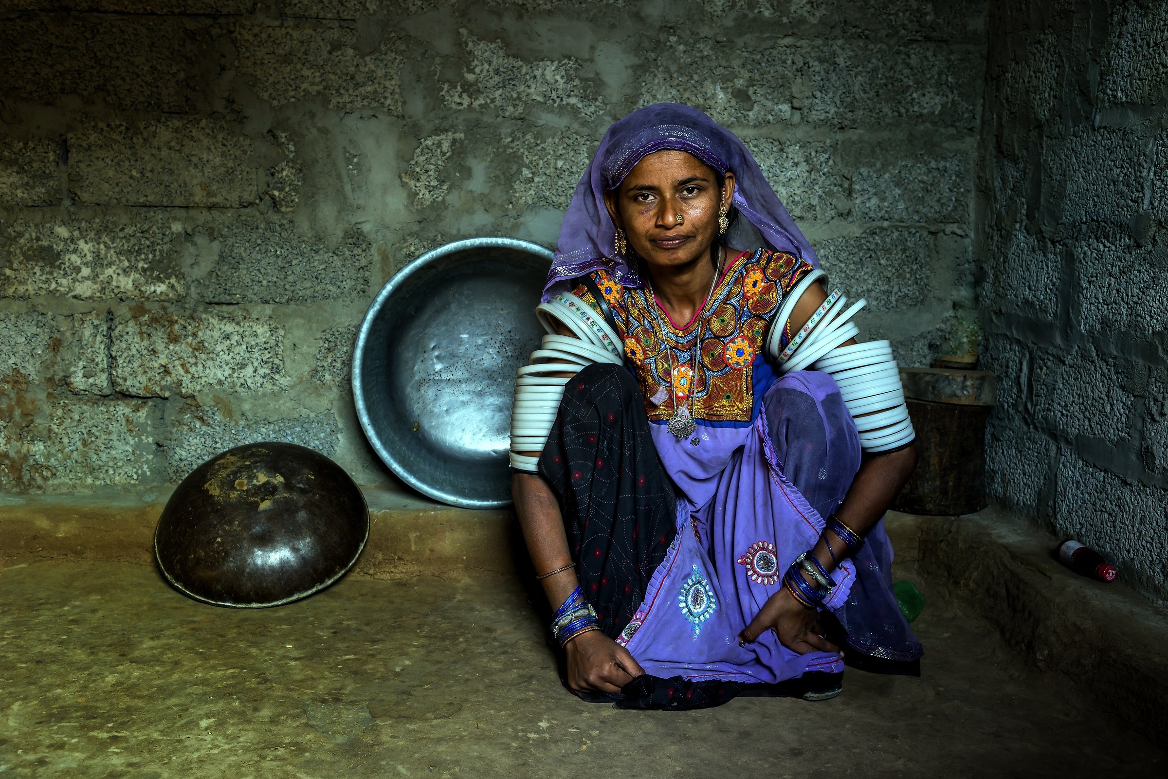 Rajasthan 2017 - In una casa di un piccolo villaggio