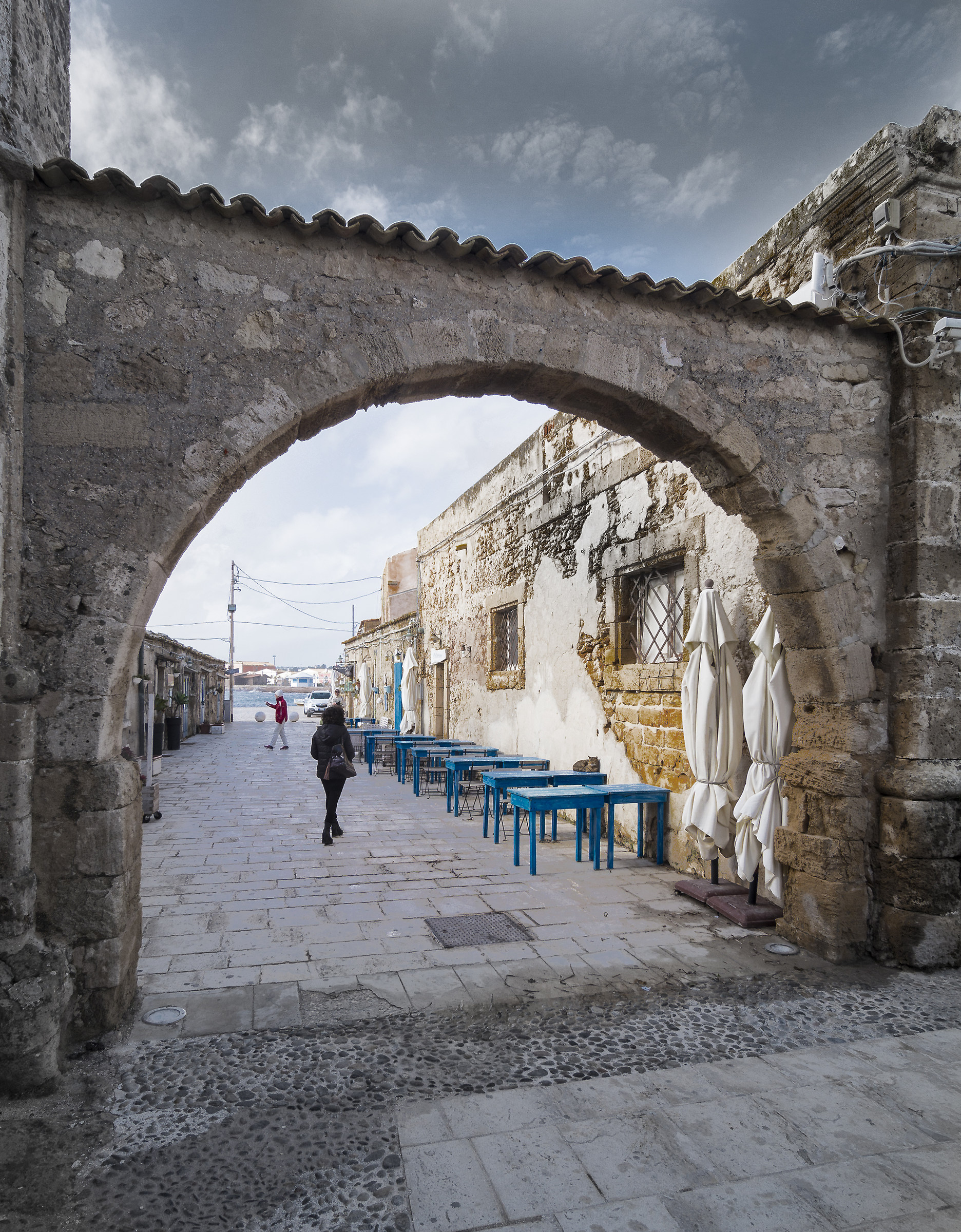 strolling in Marzamemi