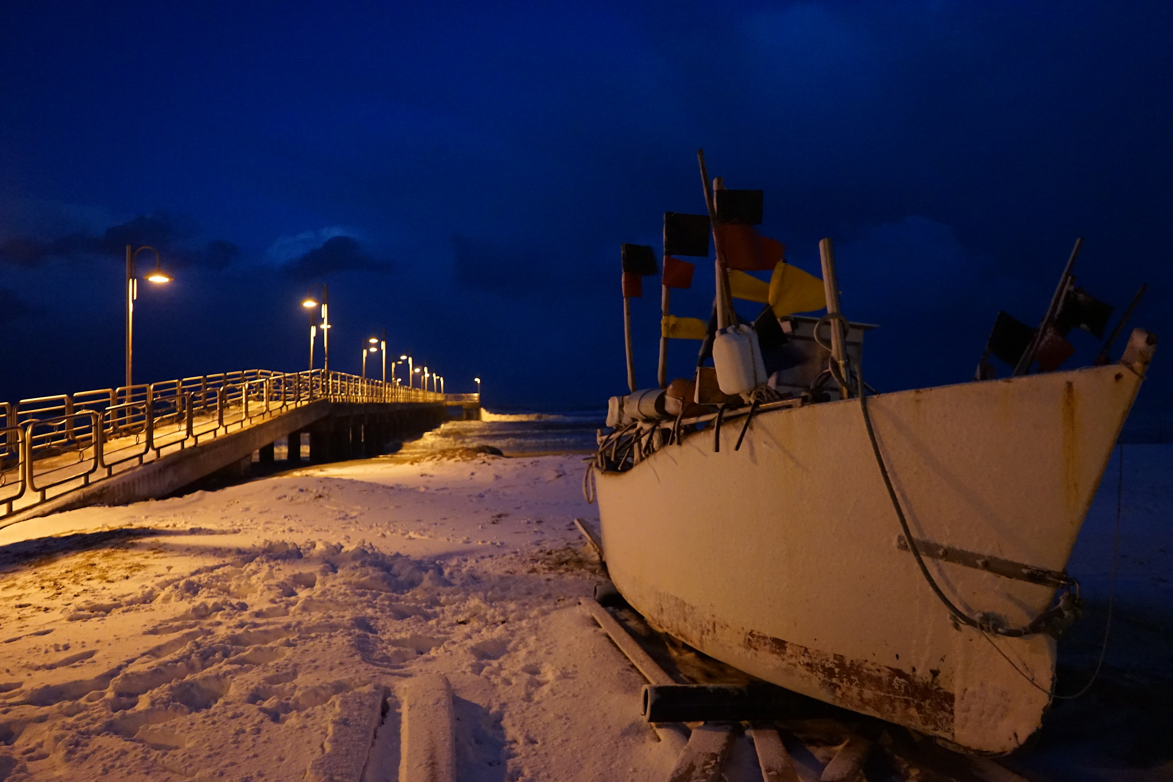 Vasto Marina innevata