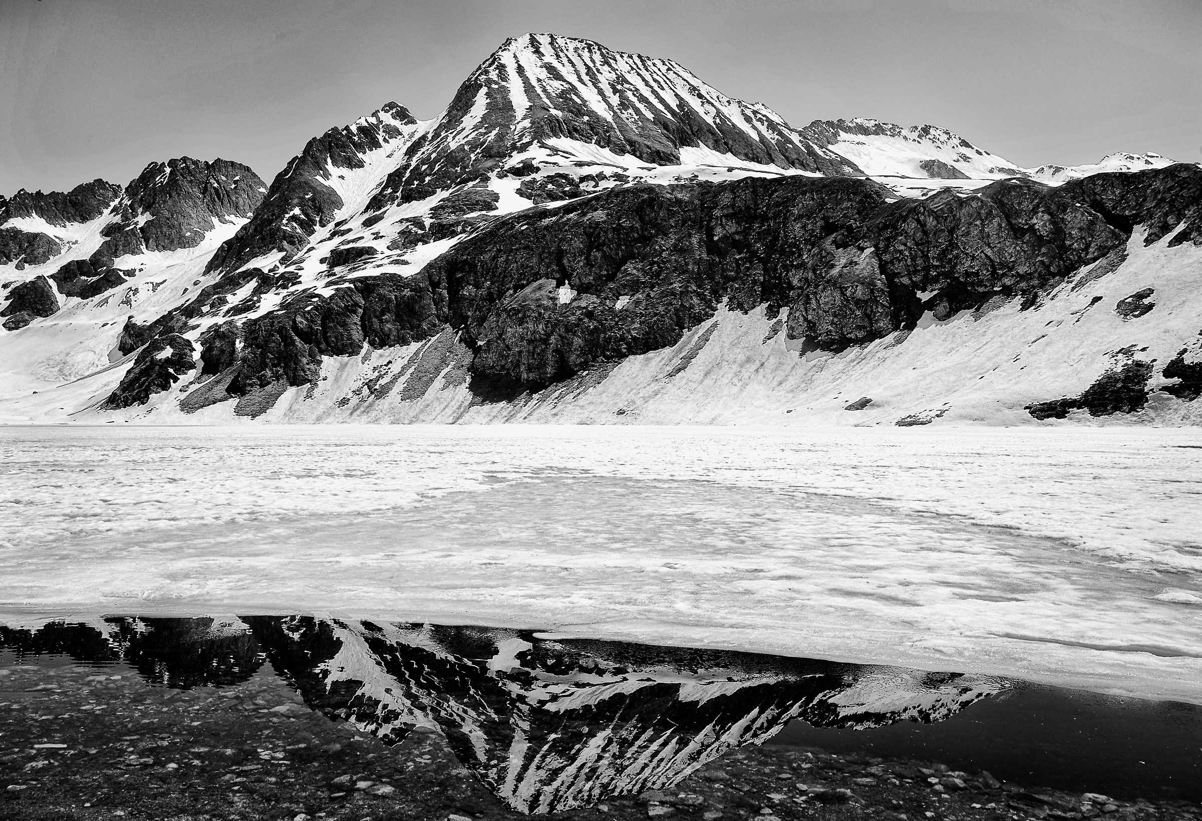 from the dam at Kastel
