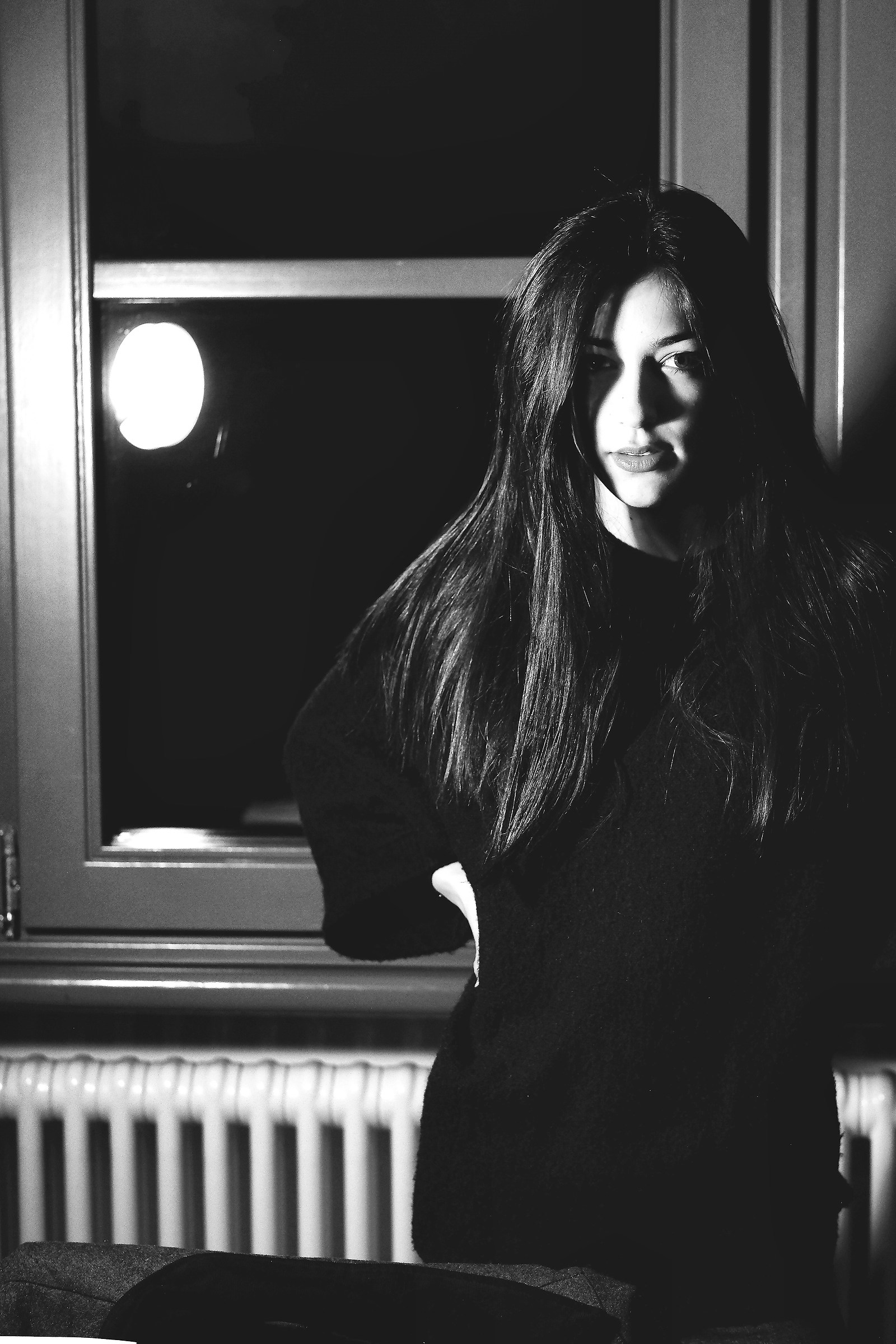 Una giovane viaggiatrice