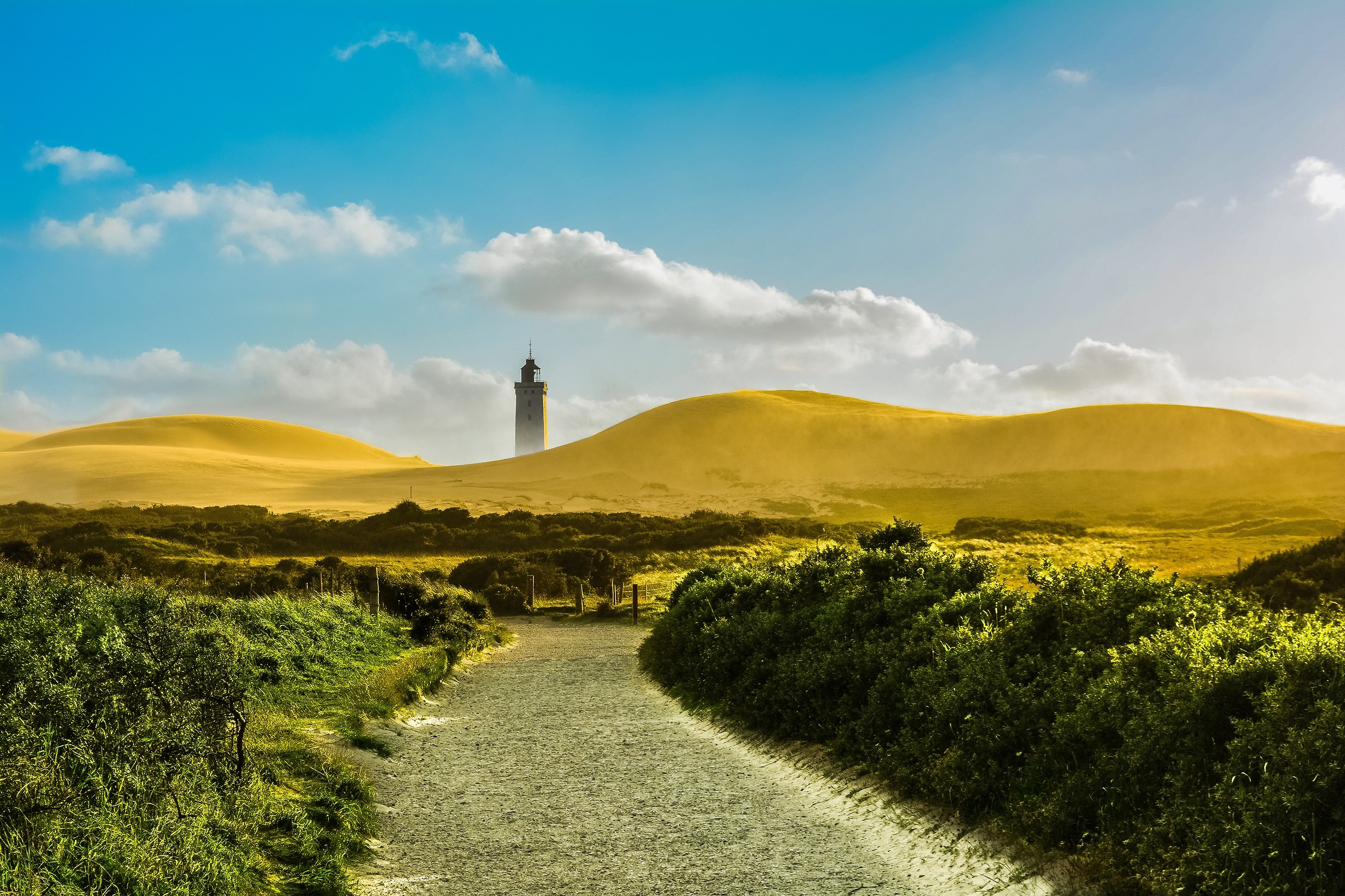 abandoned lighthouse