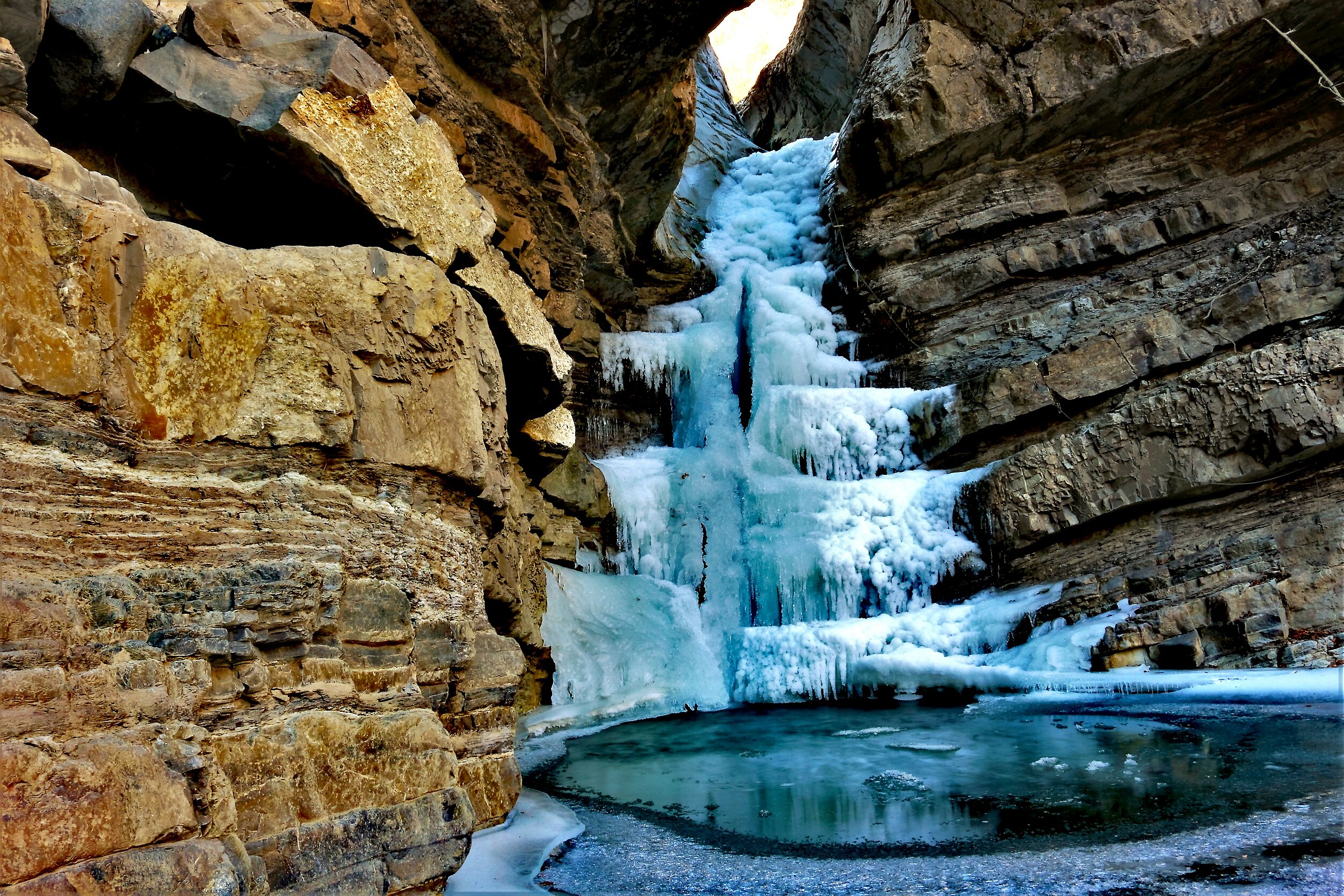 Cascate del Perino Gennaio 2017