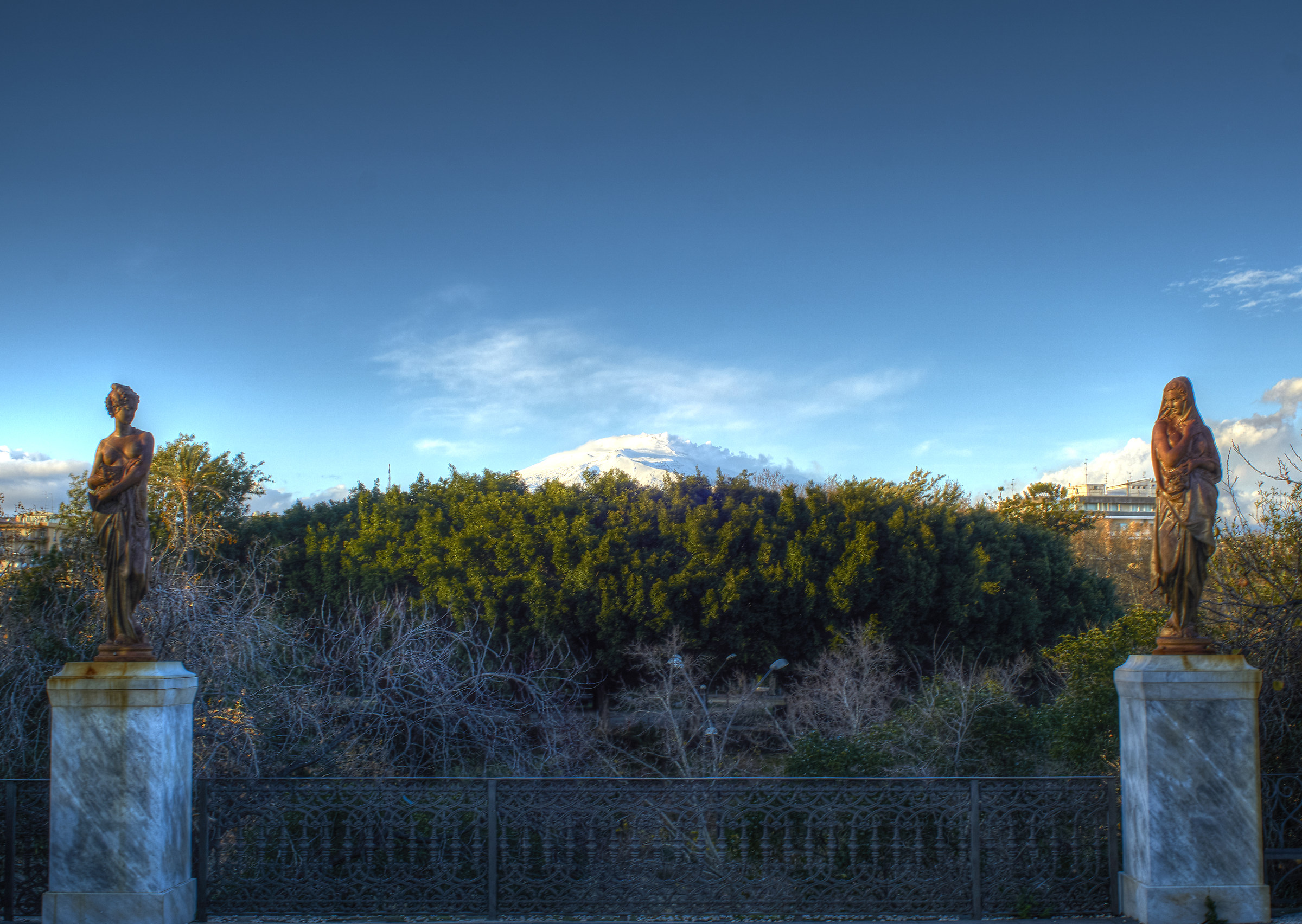 When the city meets the nature