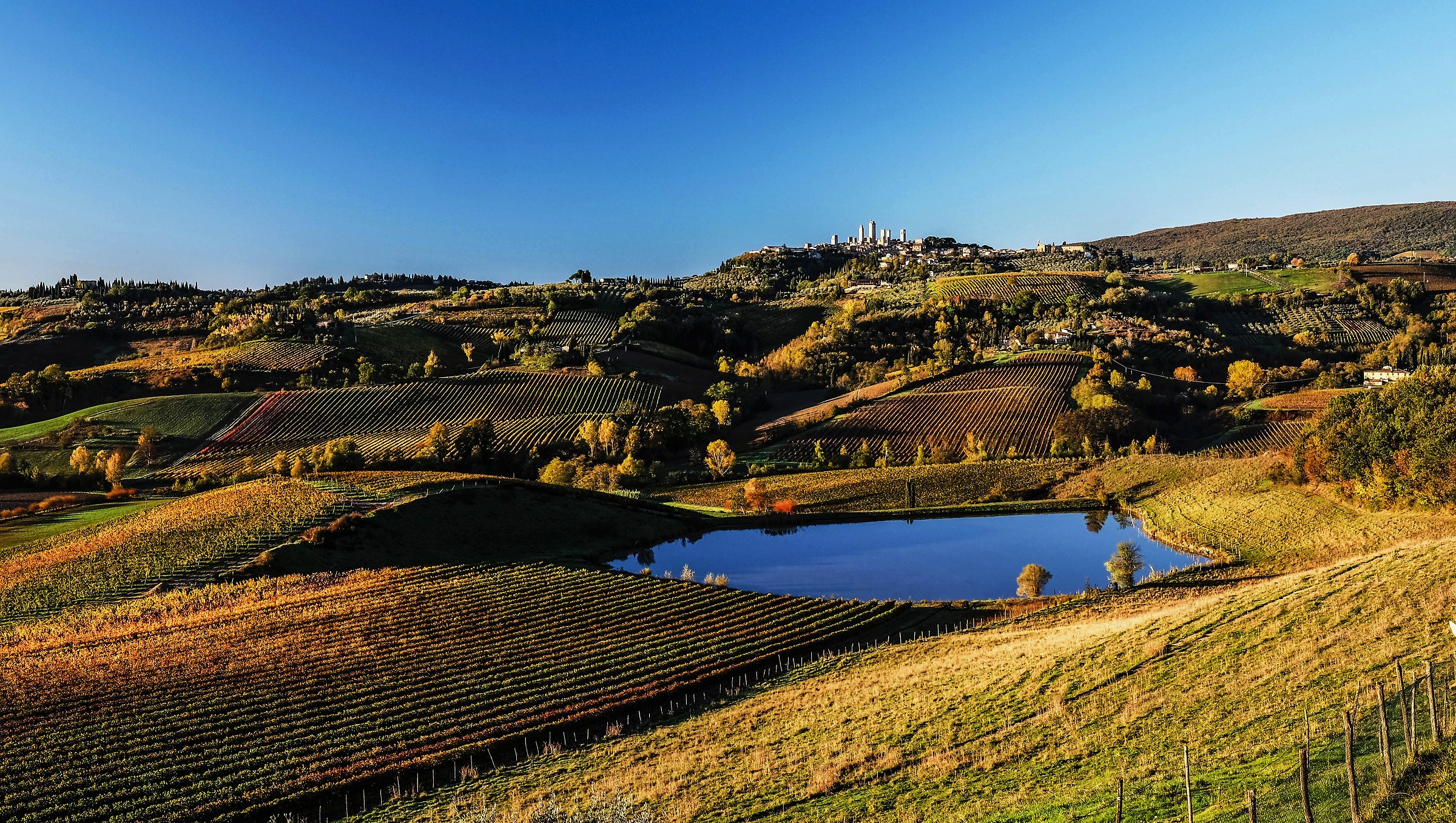 San Gimignano from Poggio Alloro