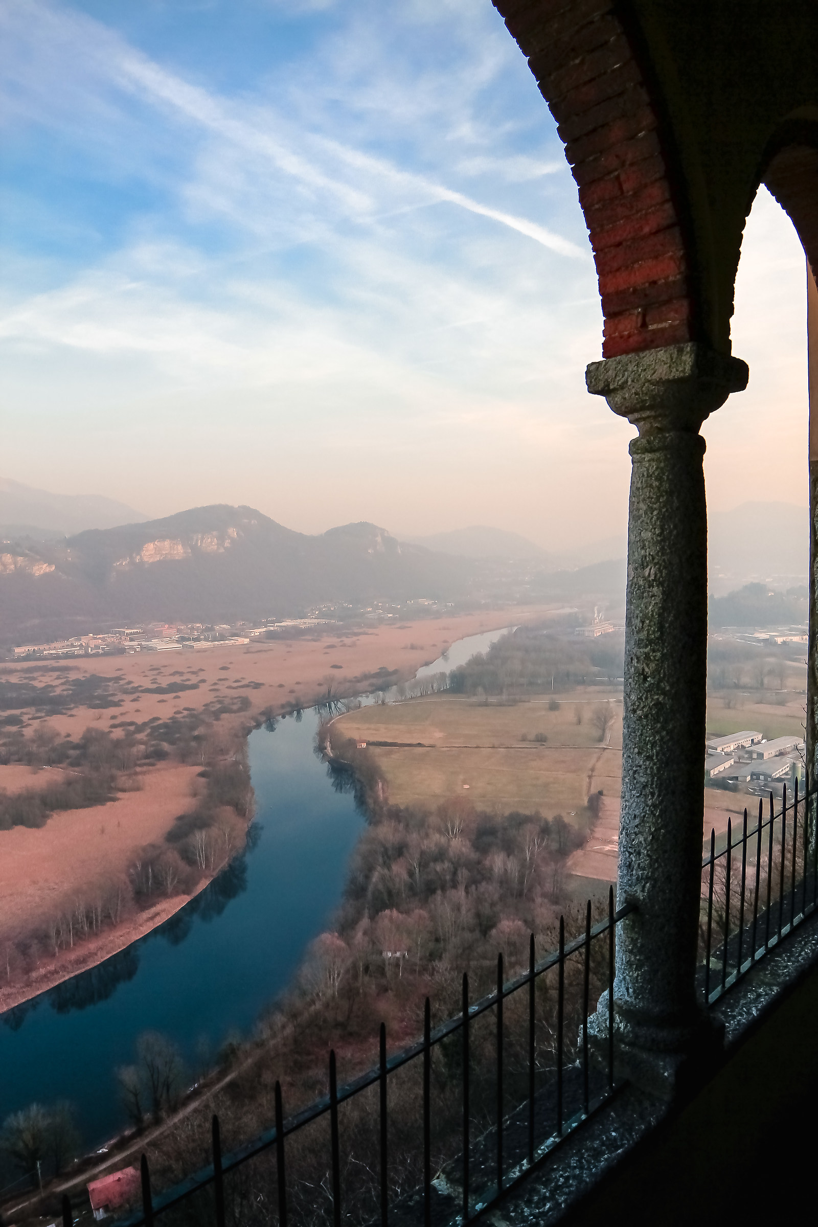 Lugo le sponde del fiume Adda