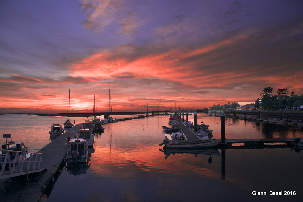 tramonto a Olhao, Pt