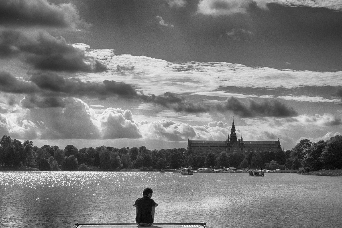 Sitting on the edge of a dream