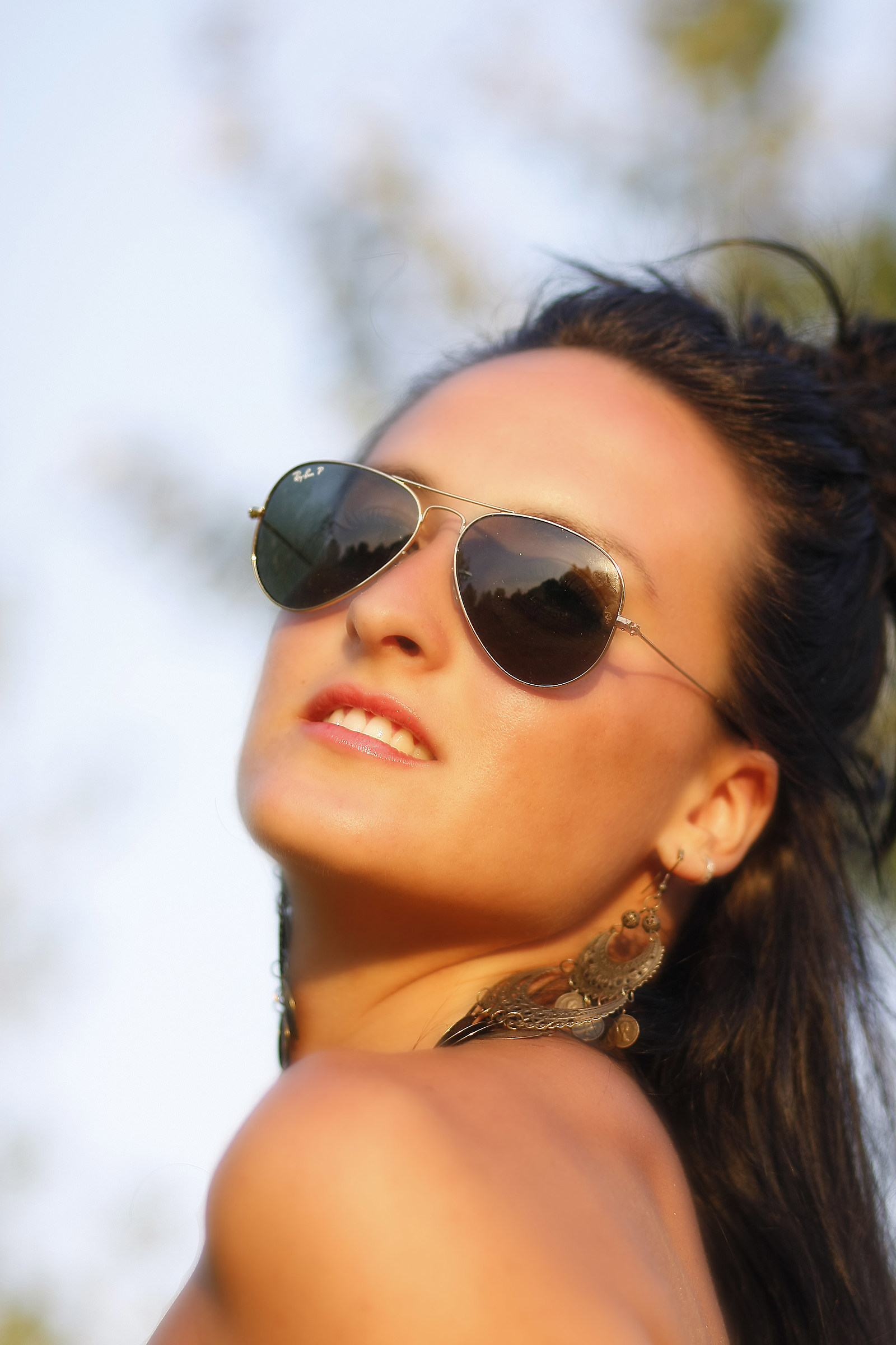 Irene e i suoi Ray-ban