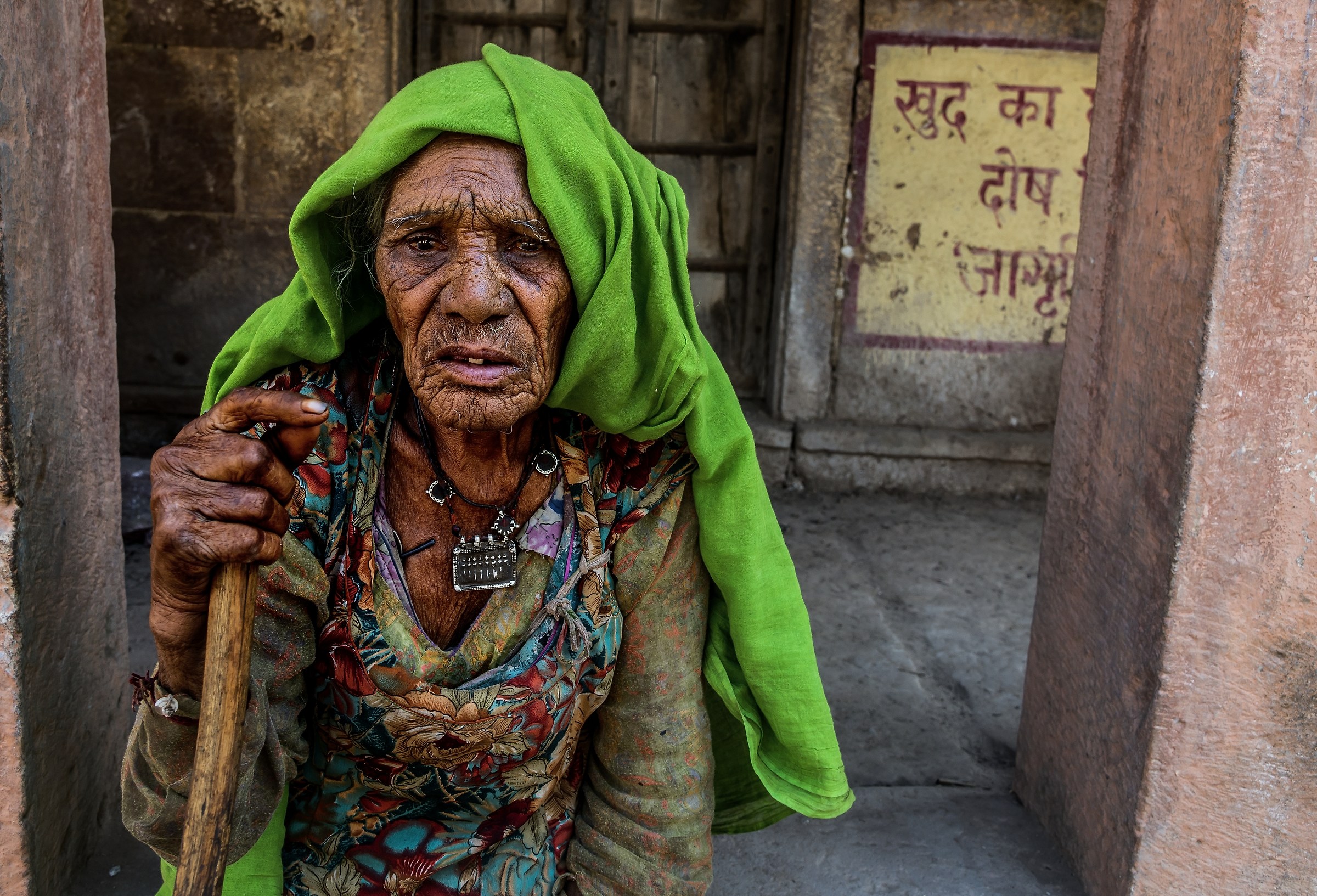 Rajasthan 2017 - Mendicante a Ossian