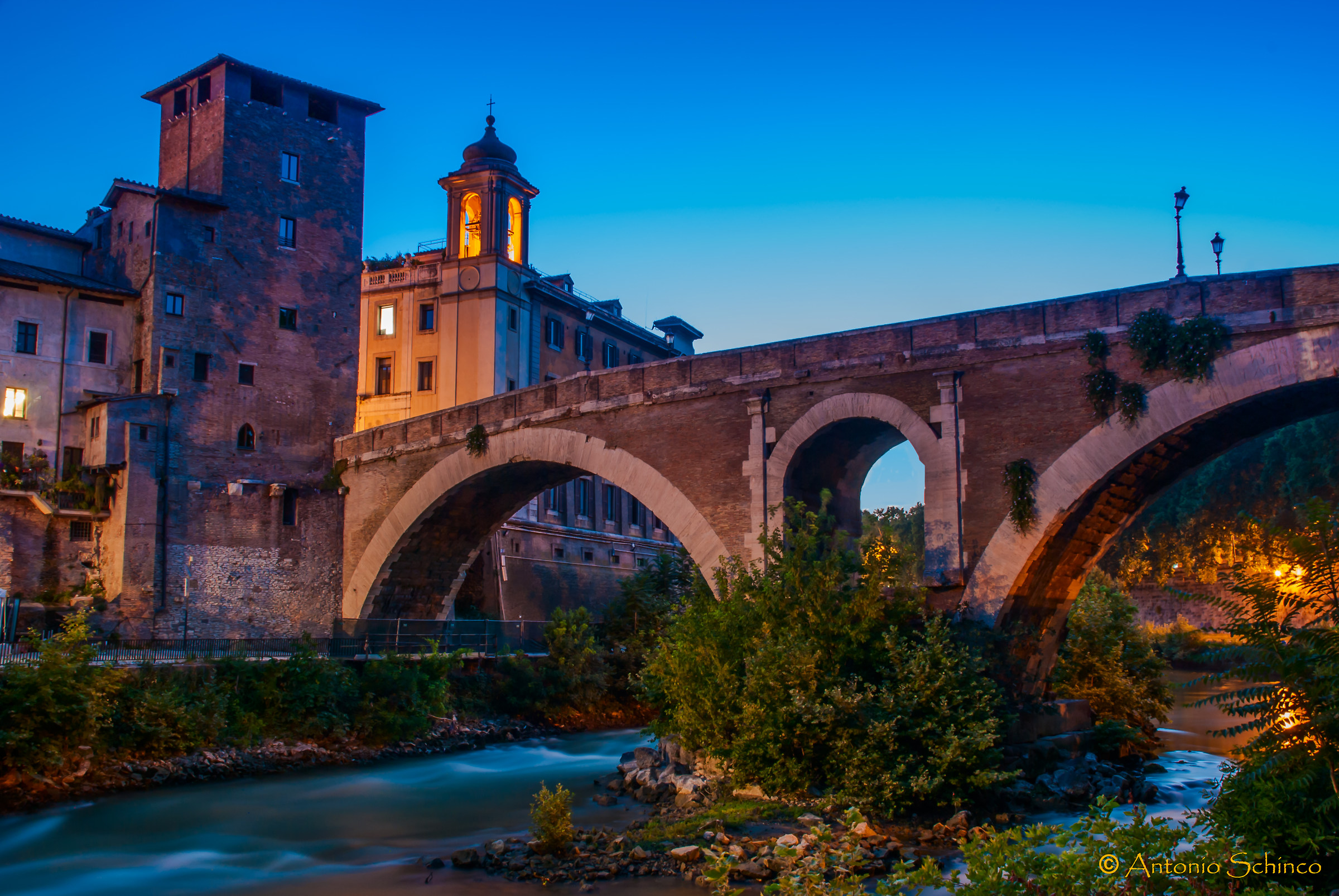 Roma, Isola Tiberina, Ponte Fabricio