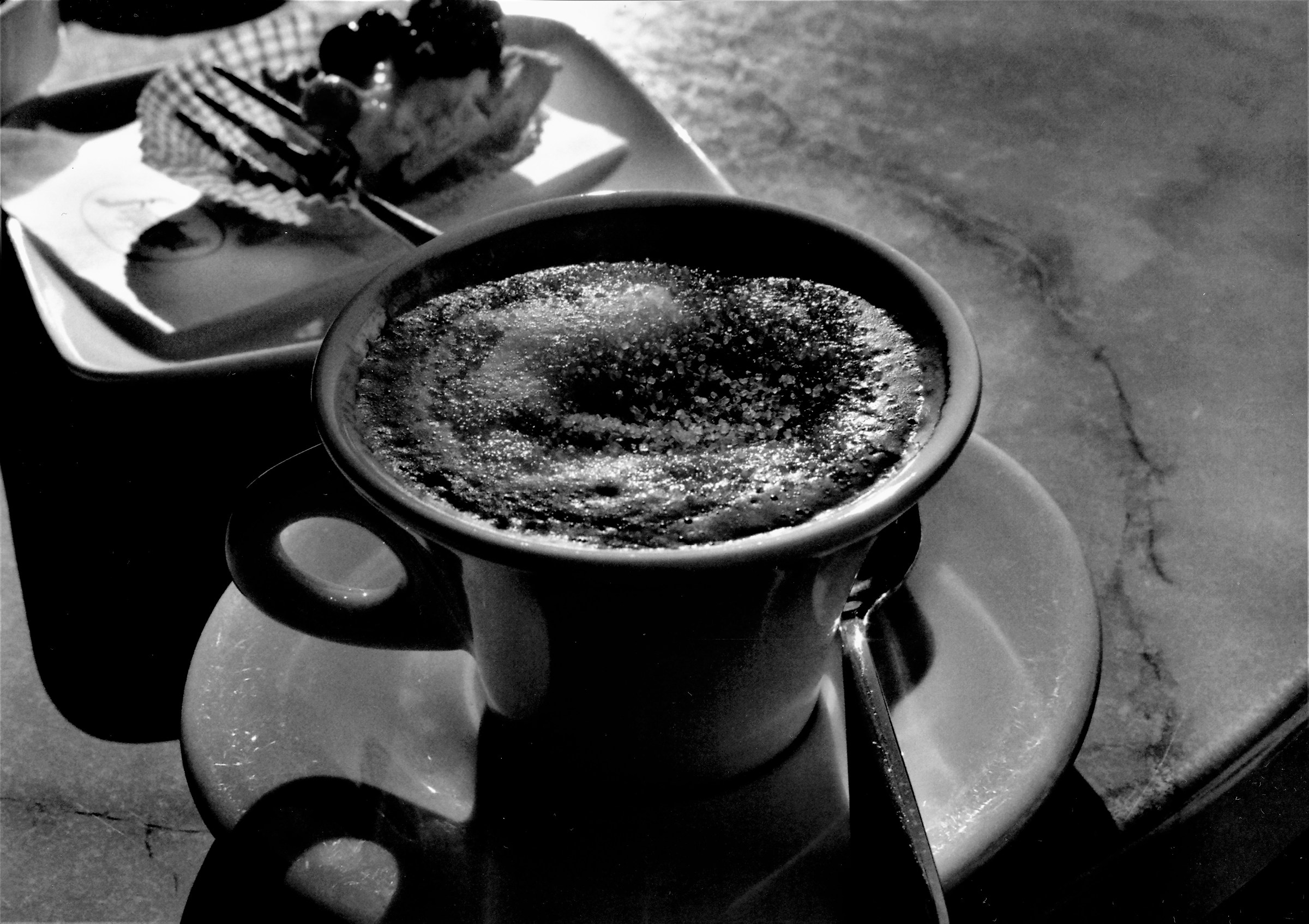 breakfast at the bar