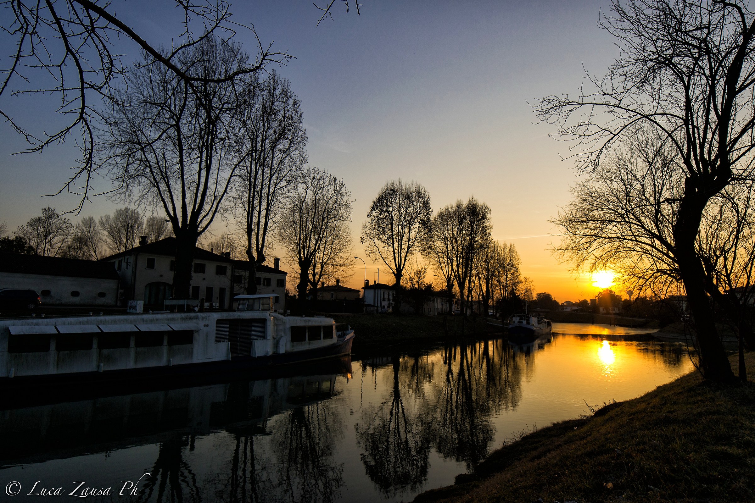 Tramonto in Riviera del Brenta