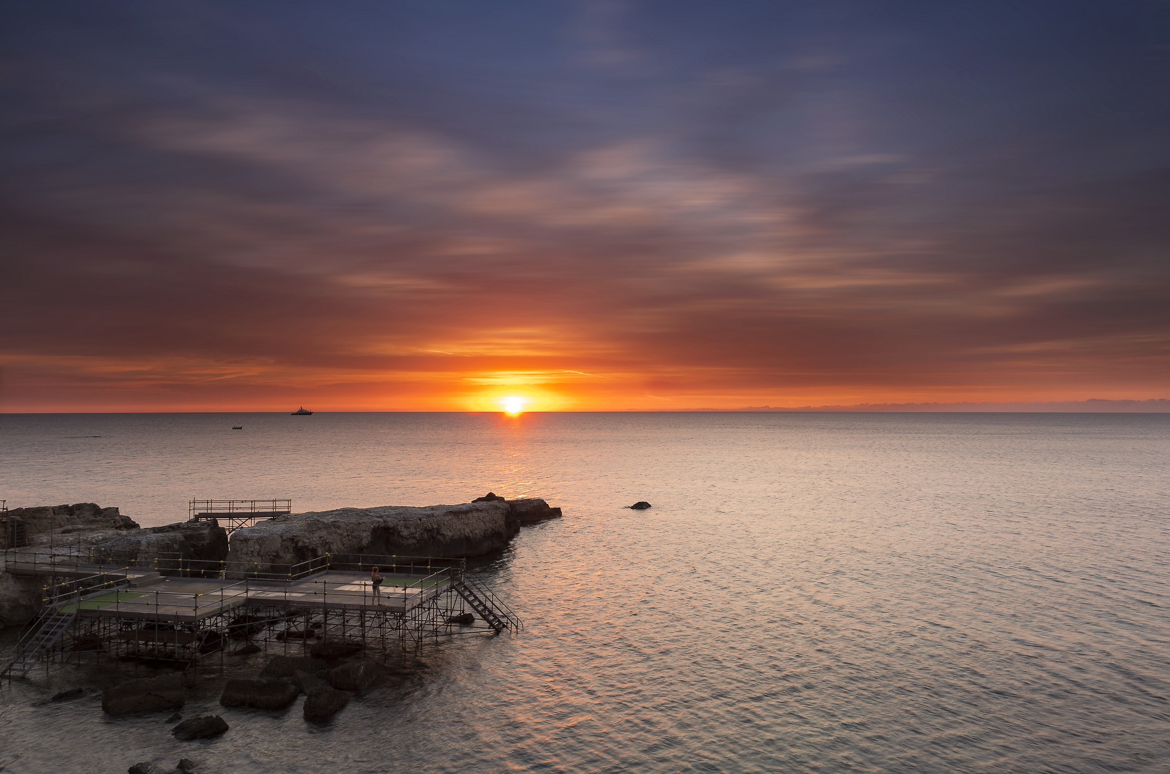 sunrise on the sundeck