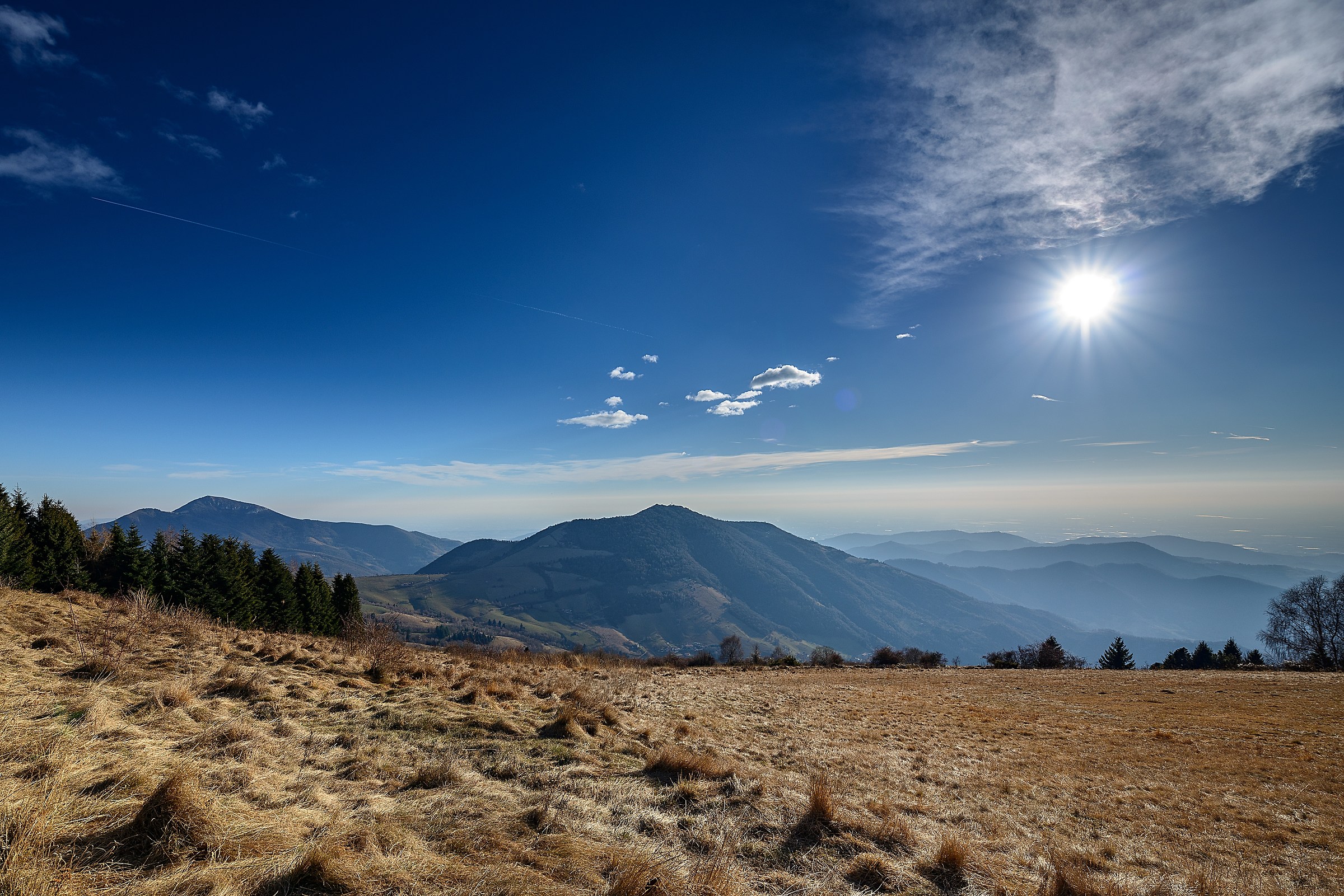 The hills of San Fermo