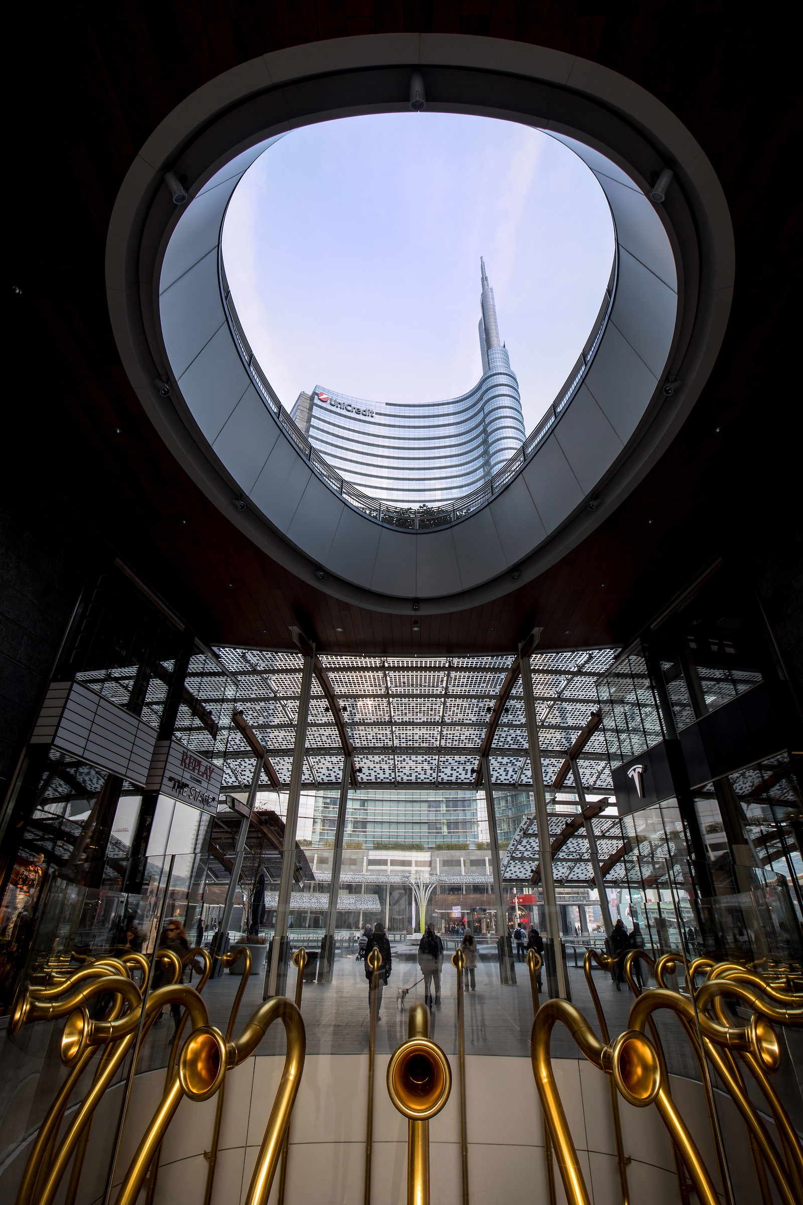 The view from the tower -1