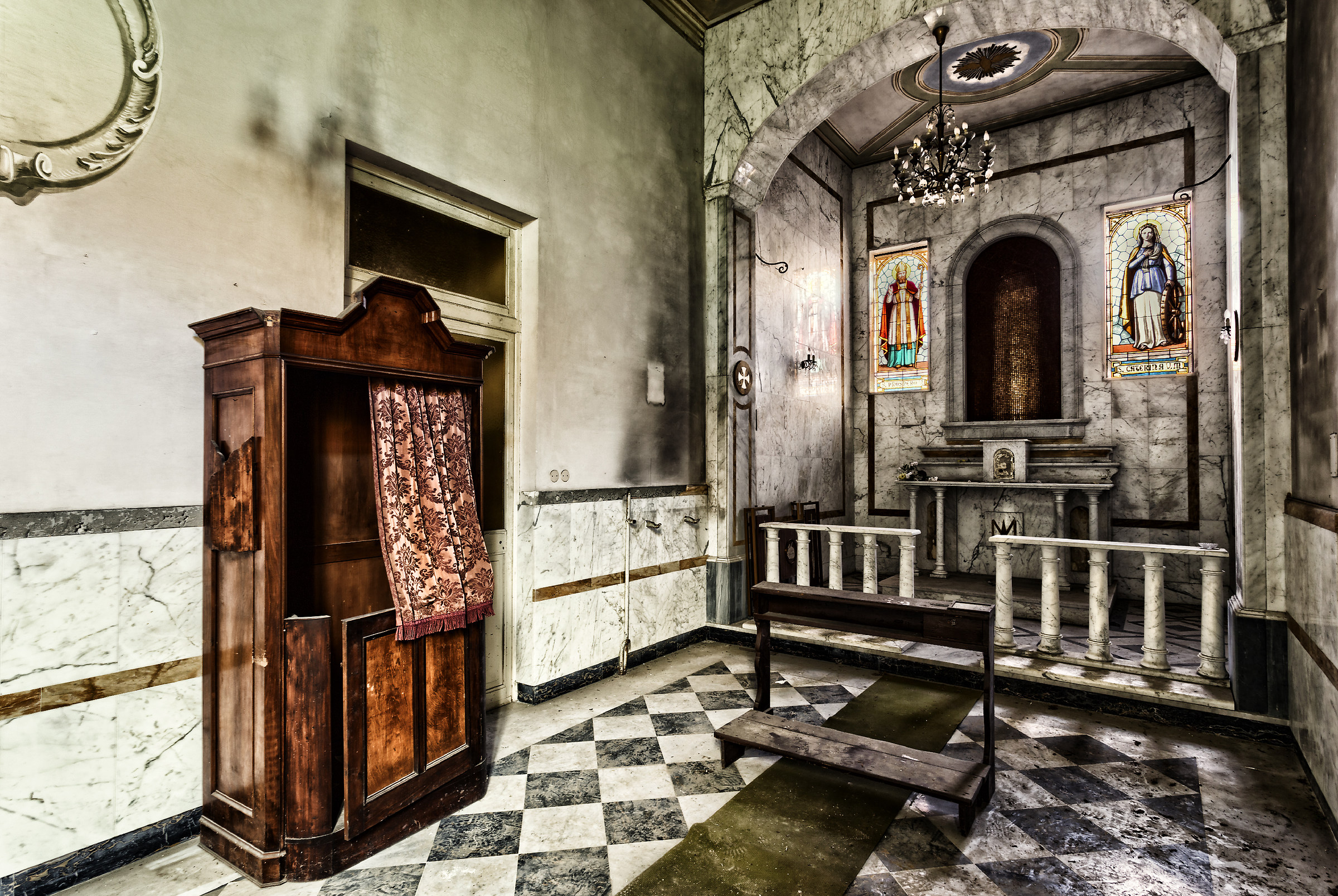 Prospero e Caterina contro Samaele (Angelo della Morte)