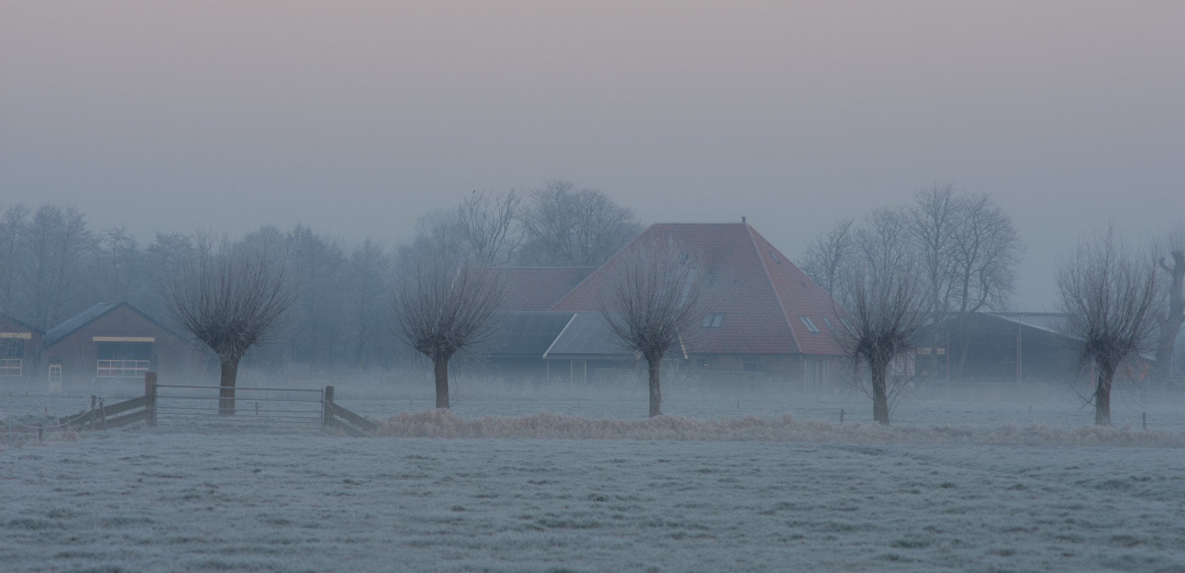 Before sunrise, North Holland
