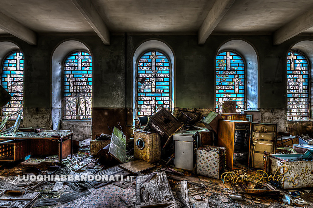 The colony abandoned