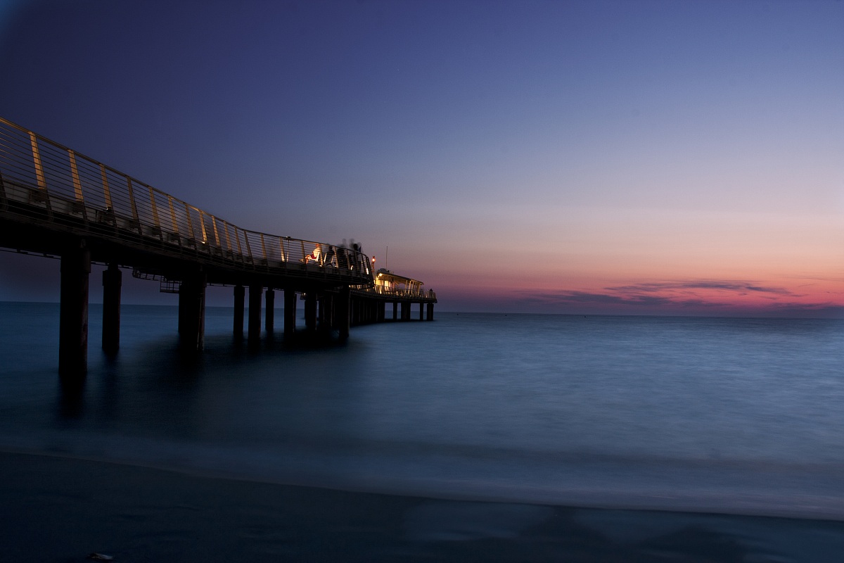 tramonto di Lido di Camaiore