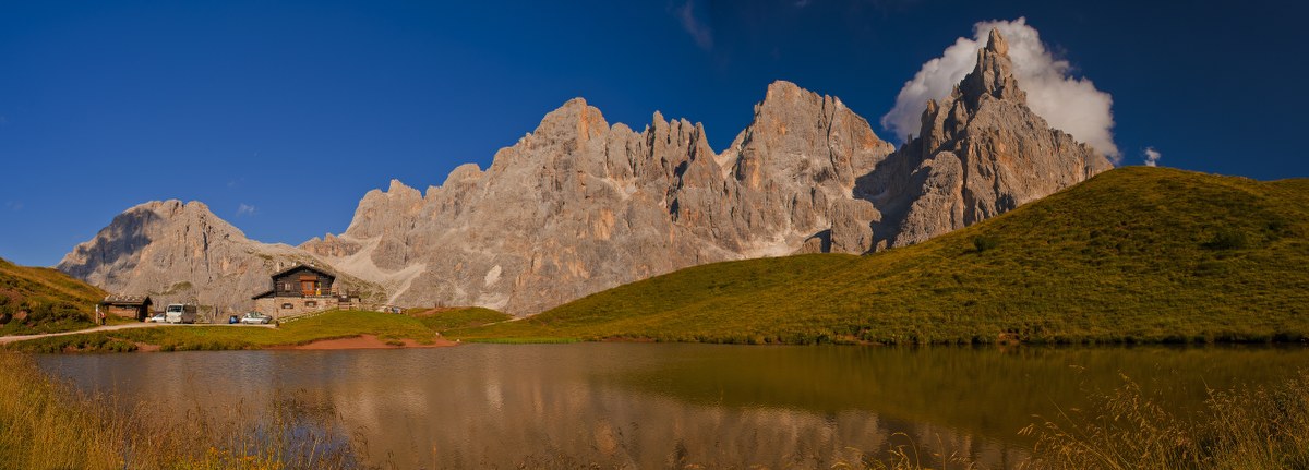 Baita Segantini e Pale di S.Martino