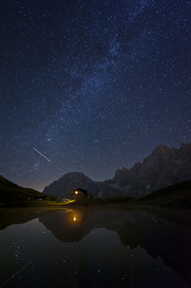 Via Lattea sulla Baita Segnatini