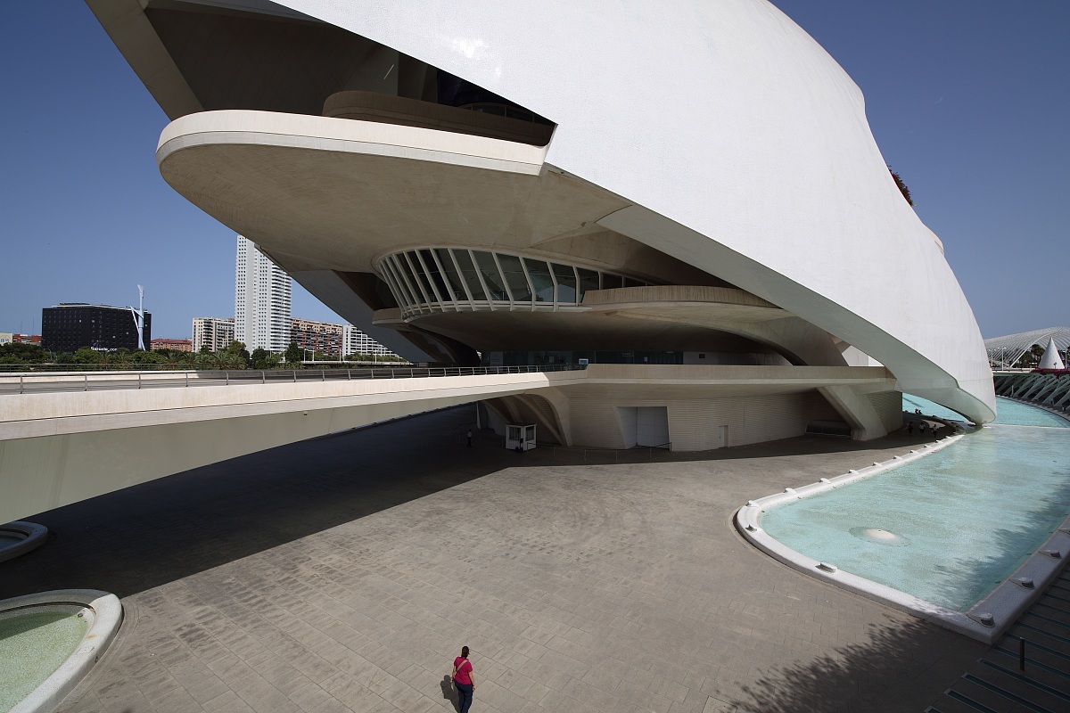 Palace of Arts Calatrava - Valencia - Spain-V3