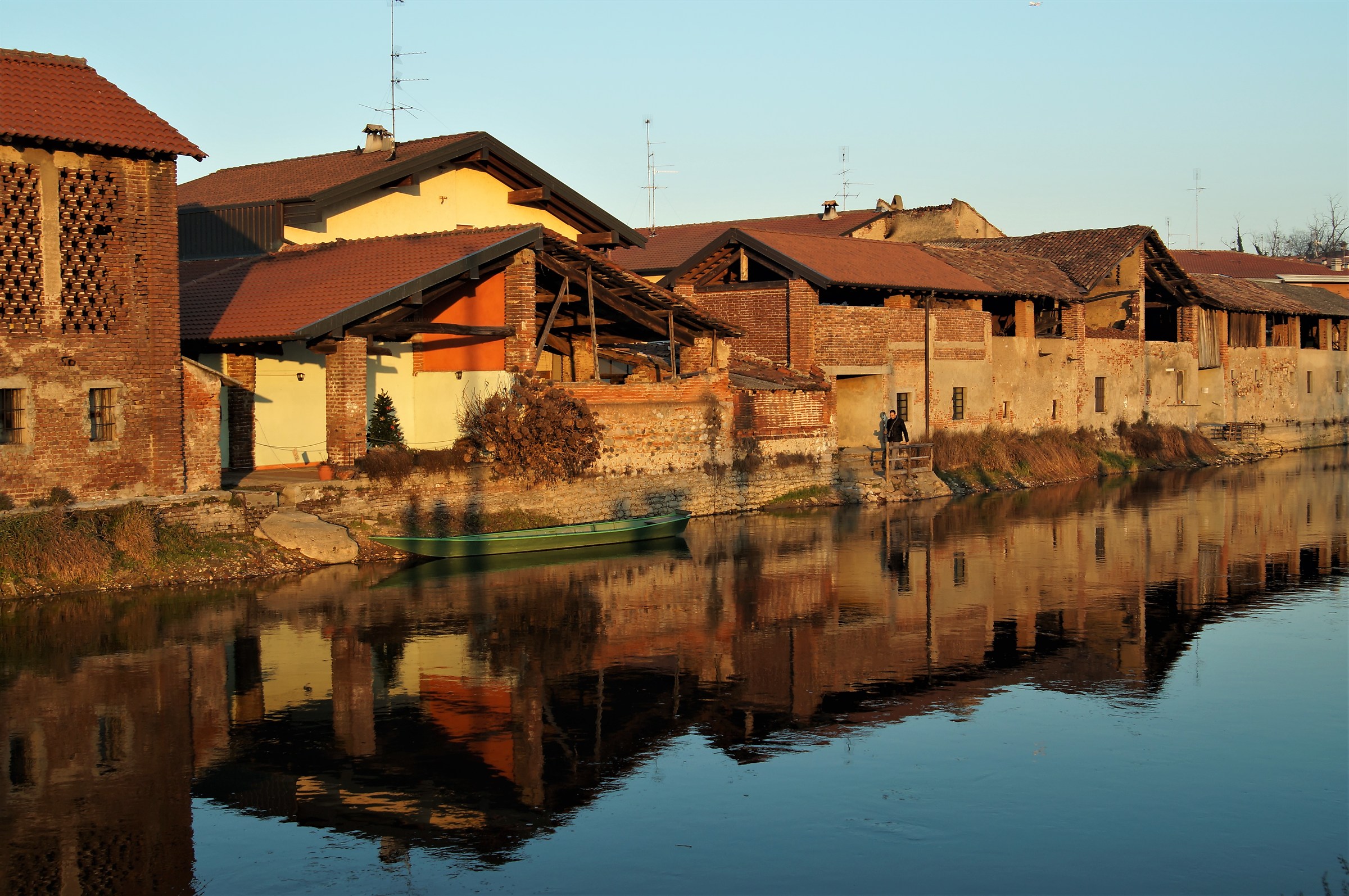New Year's Eve on the Naviglio in Bernate
