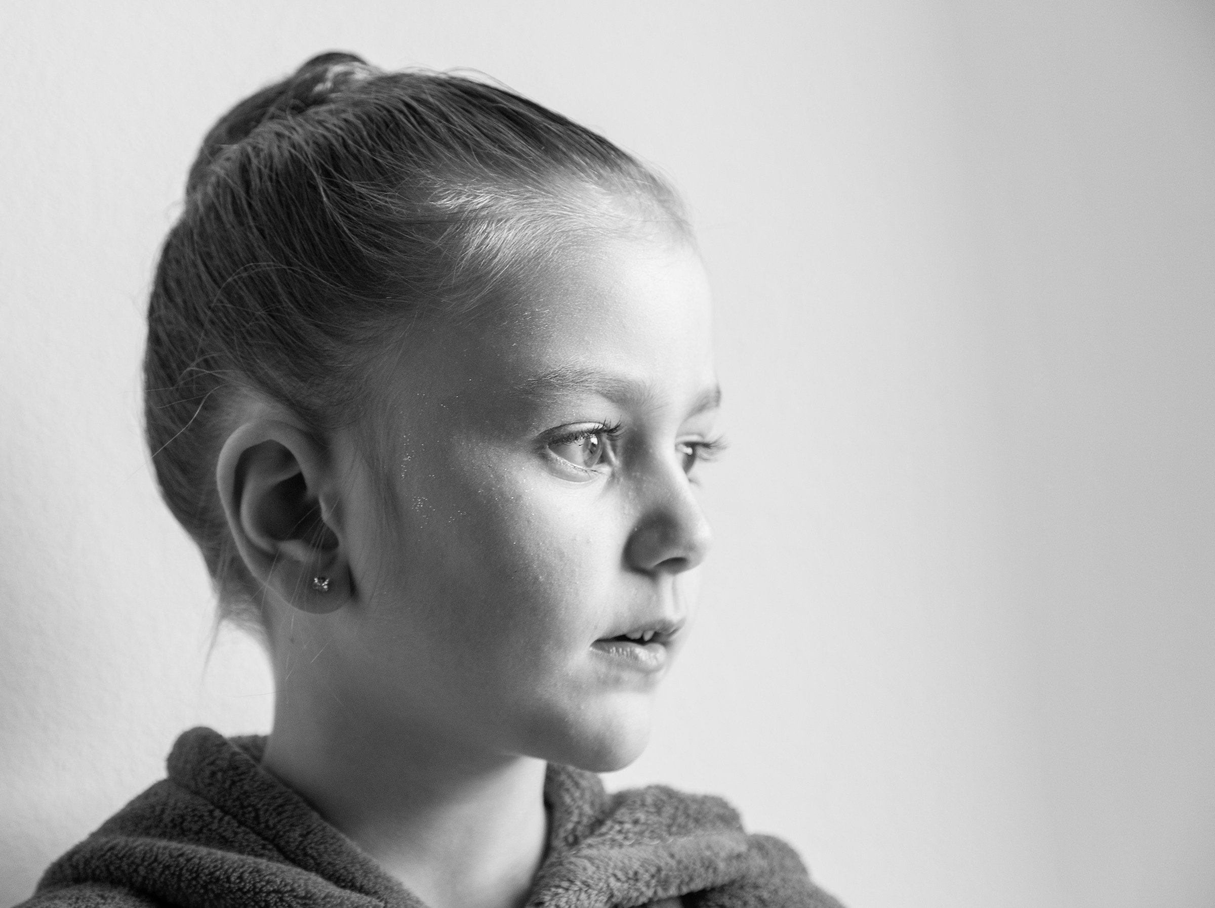 Dalila, before dance recital