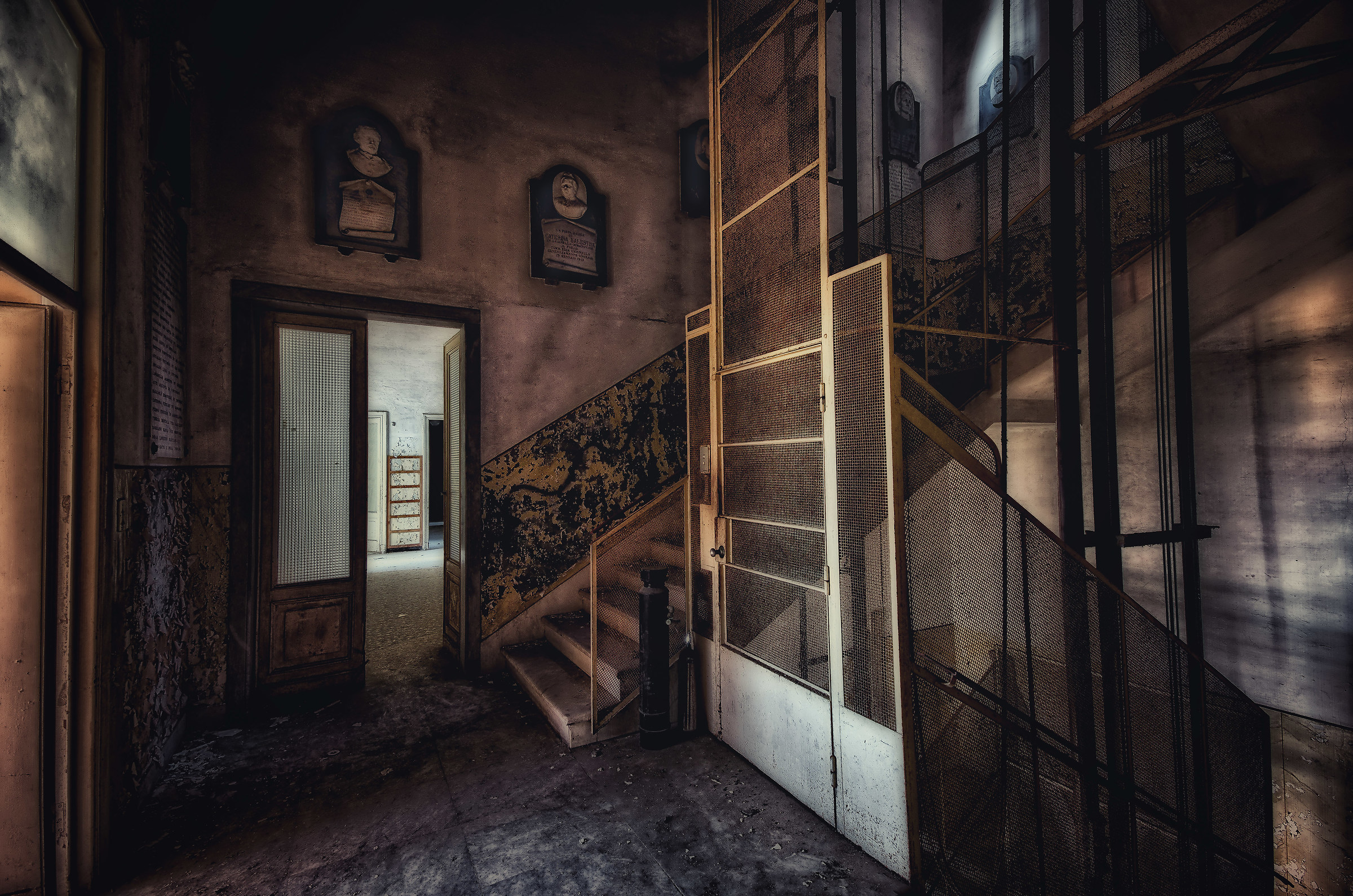 Old abandoned hospital of C.