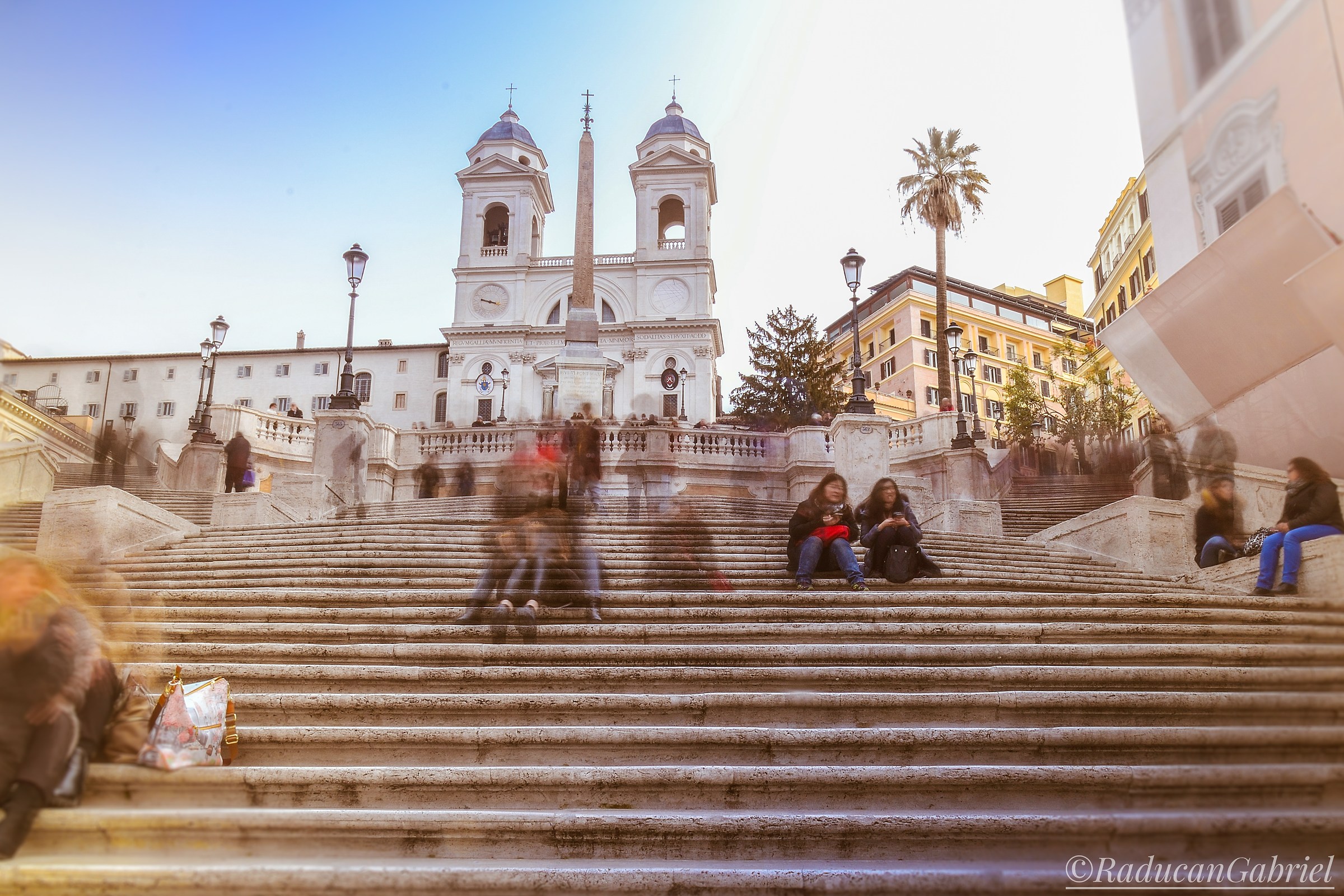 Le scalinate piazza di Spagna