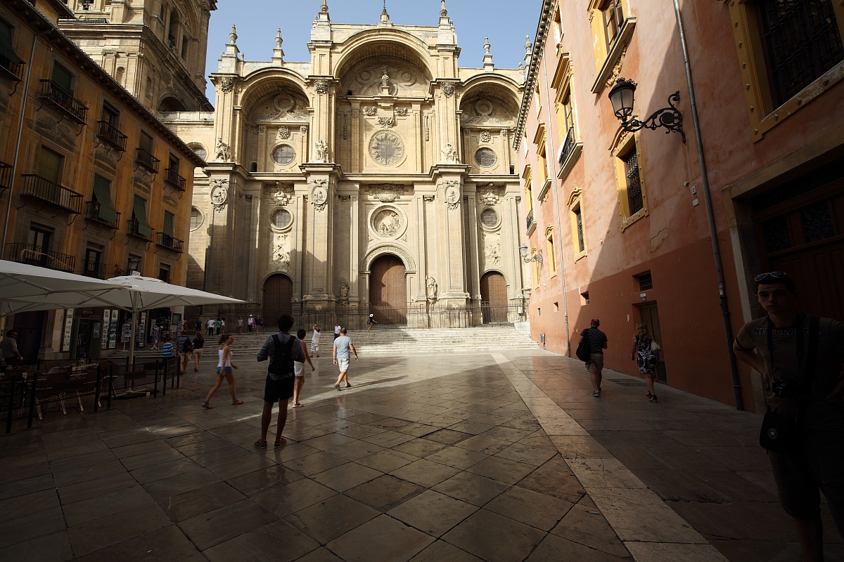 Square and Cathedral of Granada - Spain