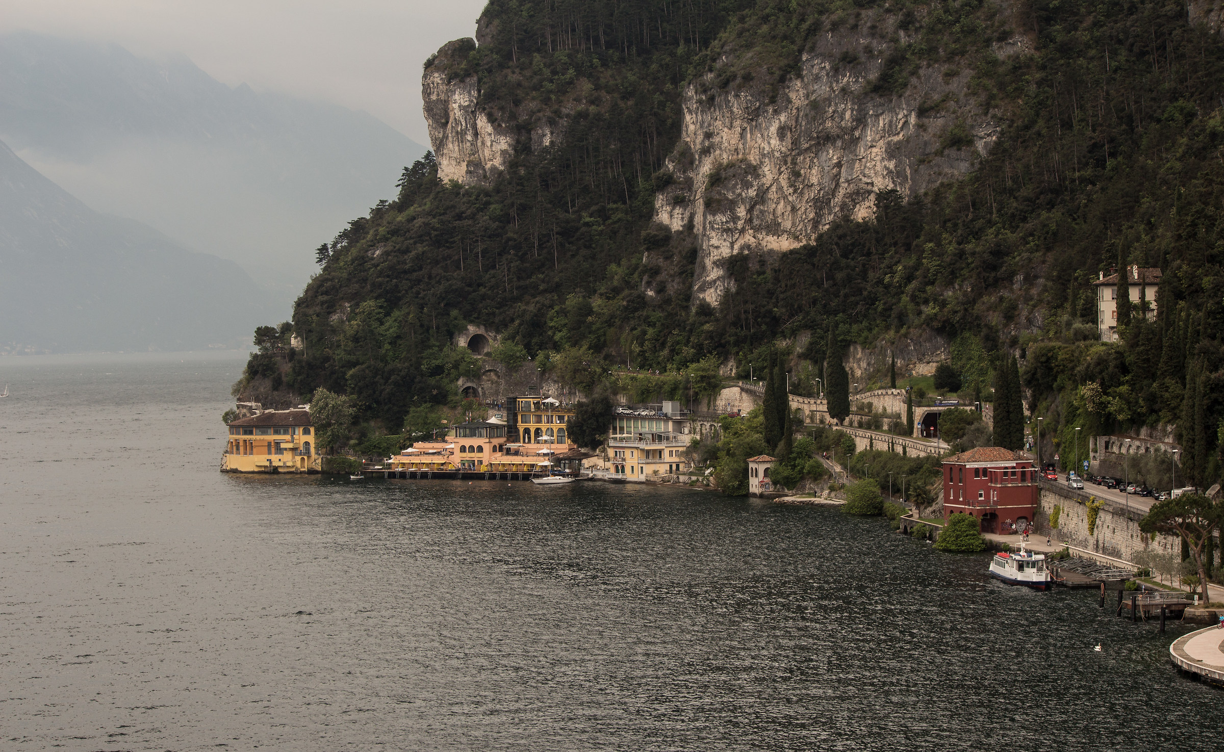 Riva del Grada to Limone, glimpse.