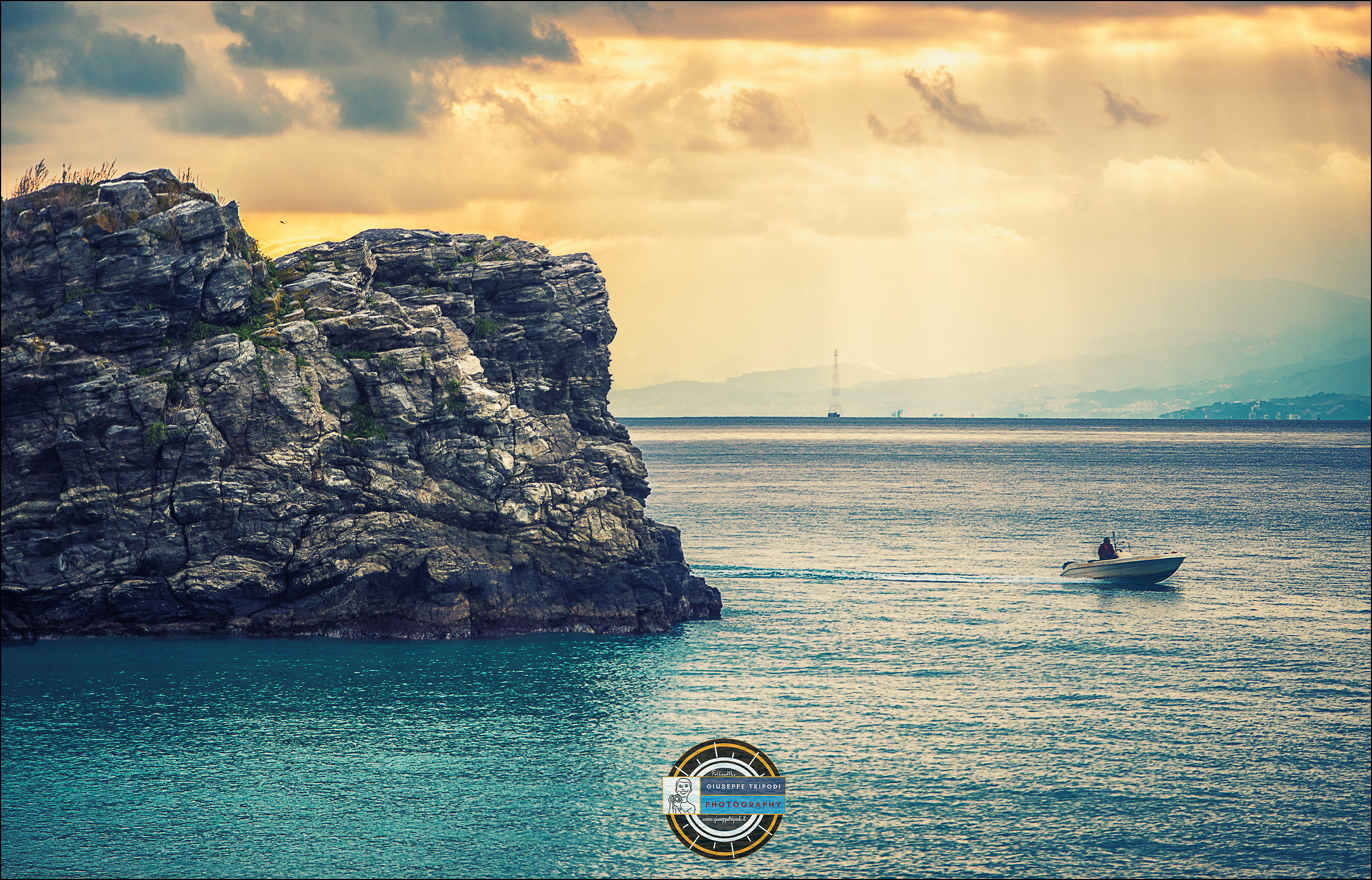 Pescando al tramonto