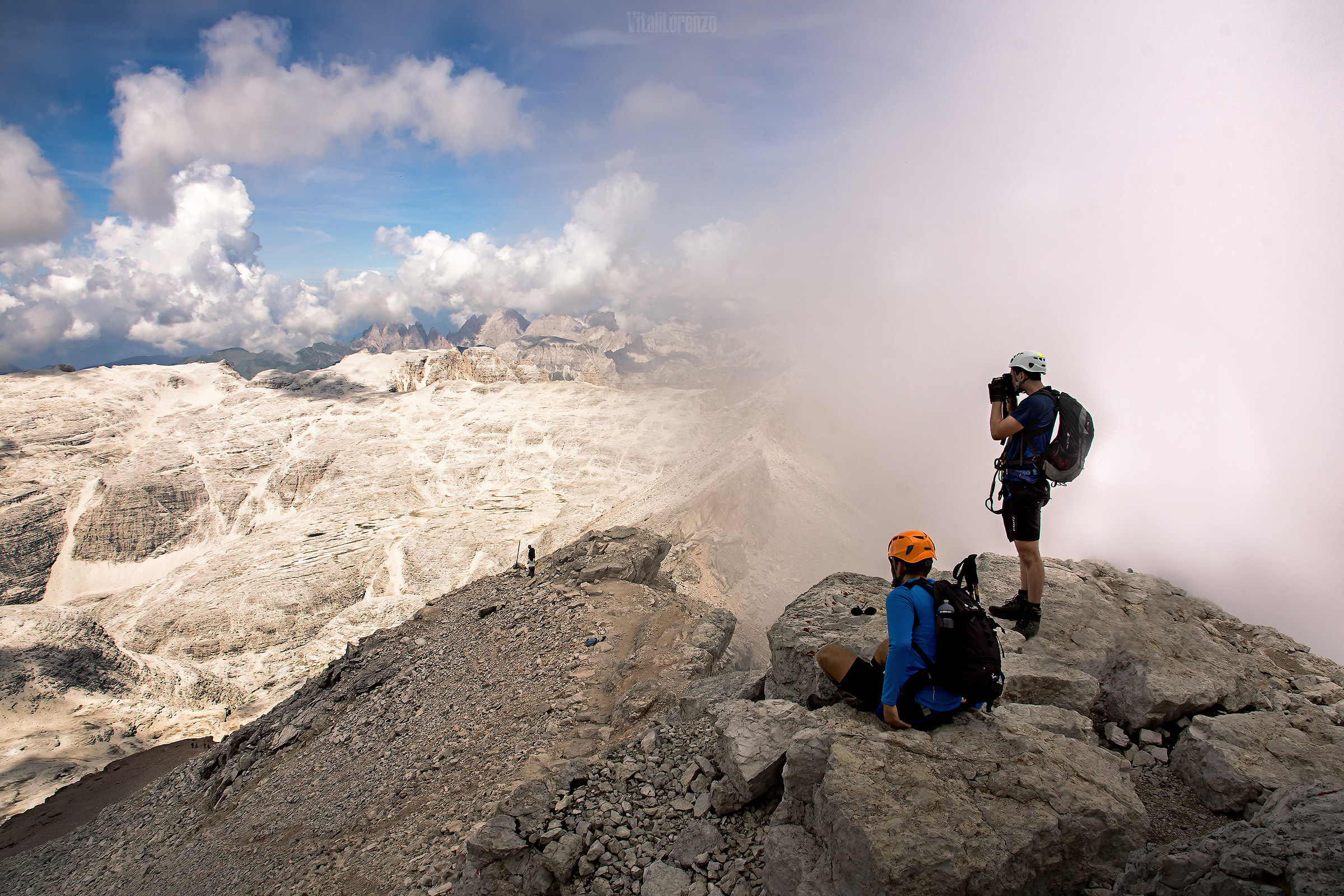 In vetta al Piz Boè