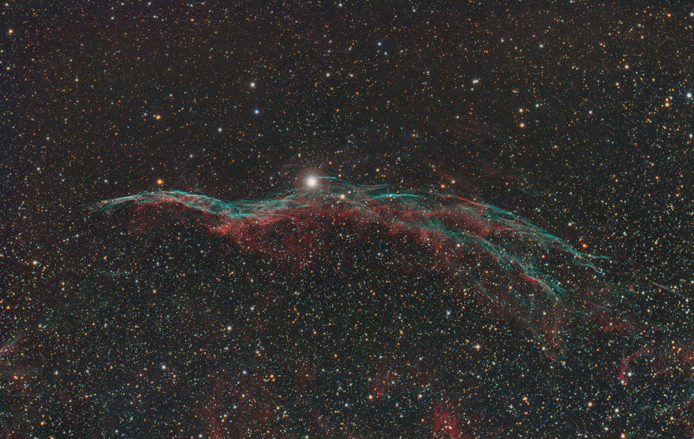 NGC 6960 or the Veil Nebula C 34 West