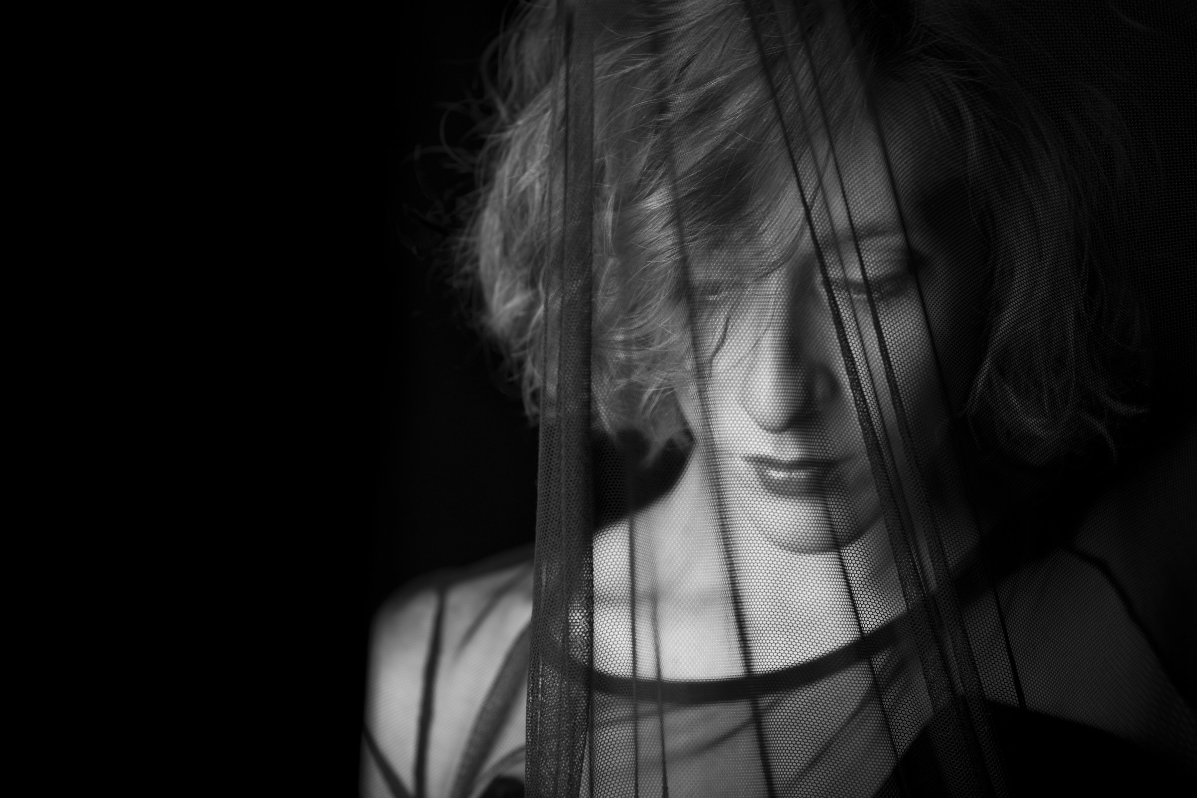 In that its veil of light