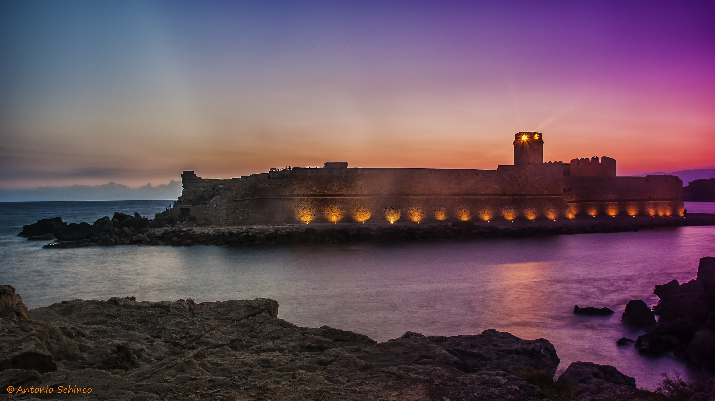 Tramonto A "Le Castella" - Isola Capo Rizzuto (kr)