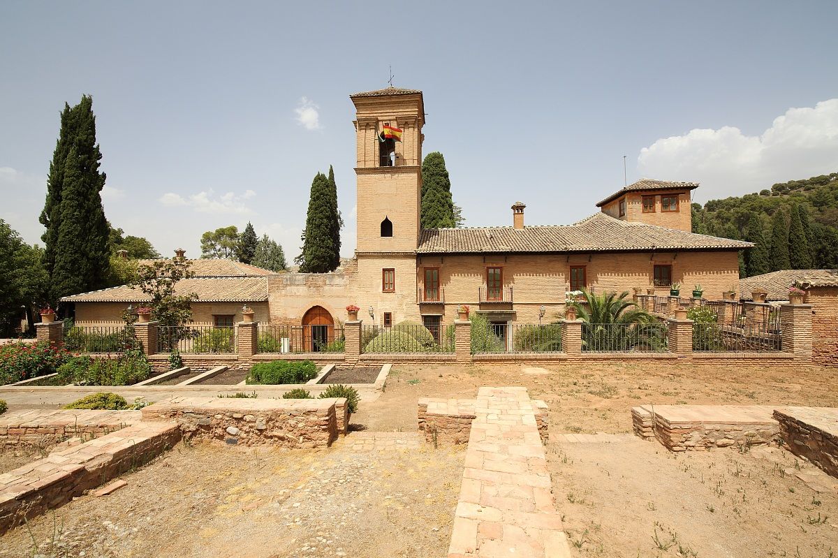 Torre de las Damas in 'Alhambra - Granada - Spain