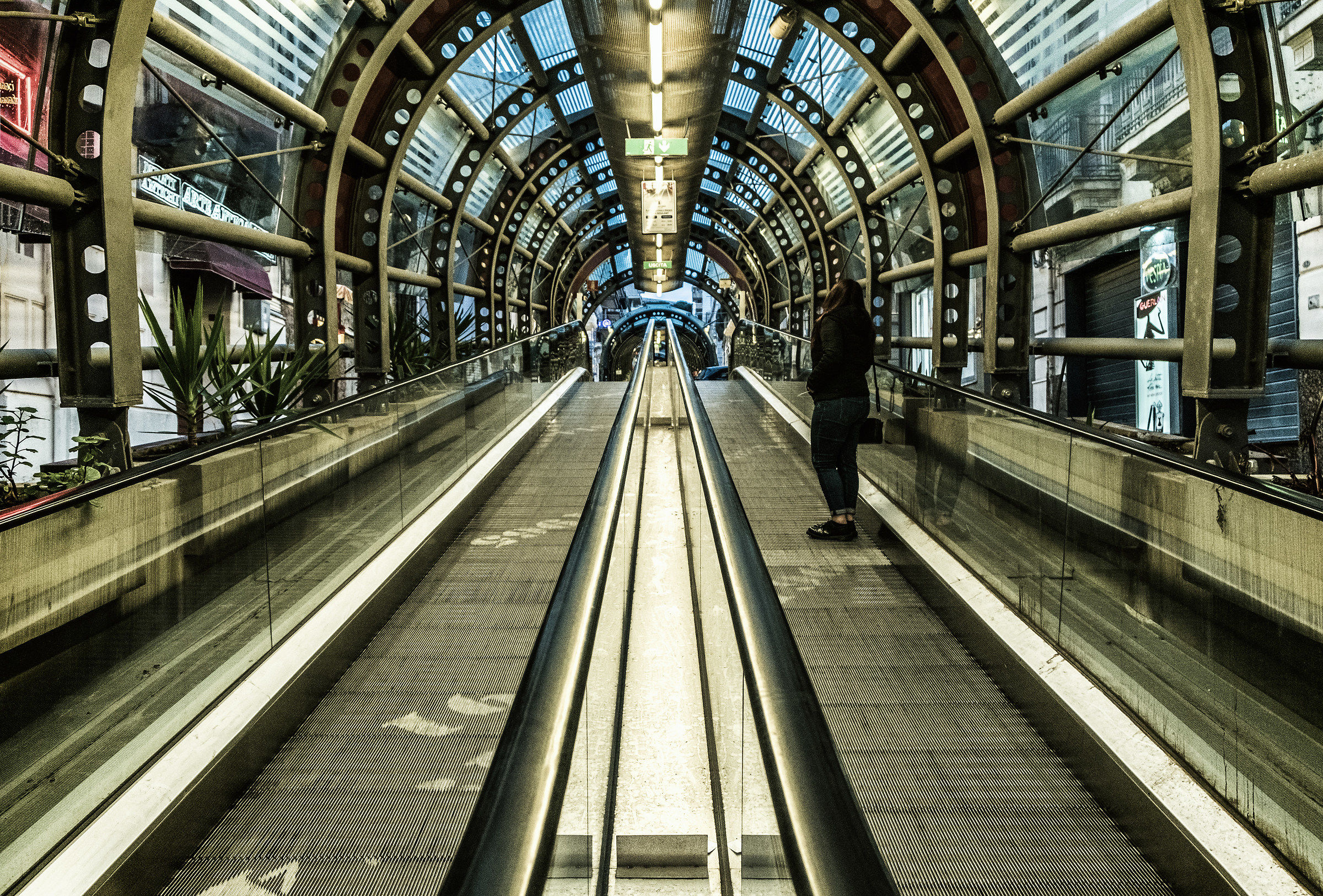 Su e giù per le vie del centro