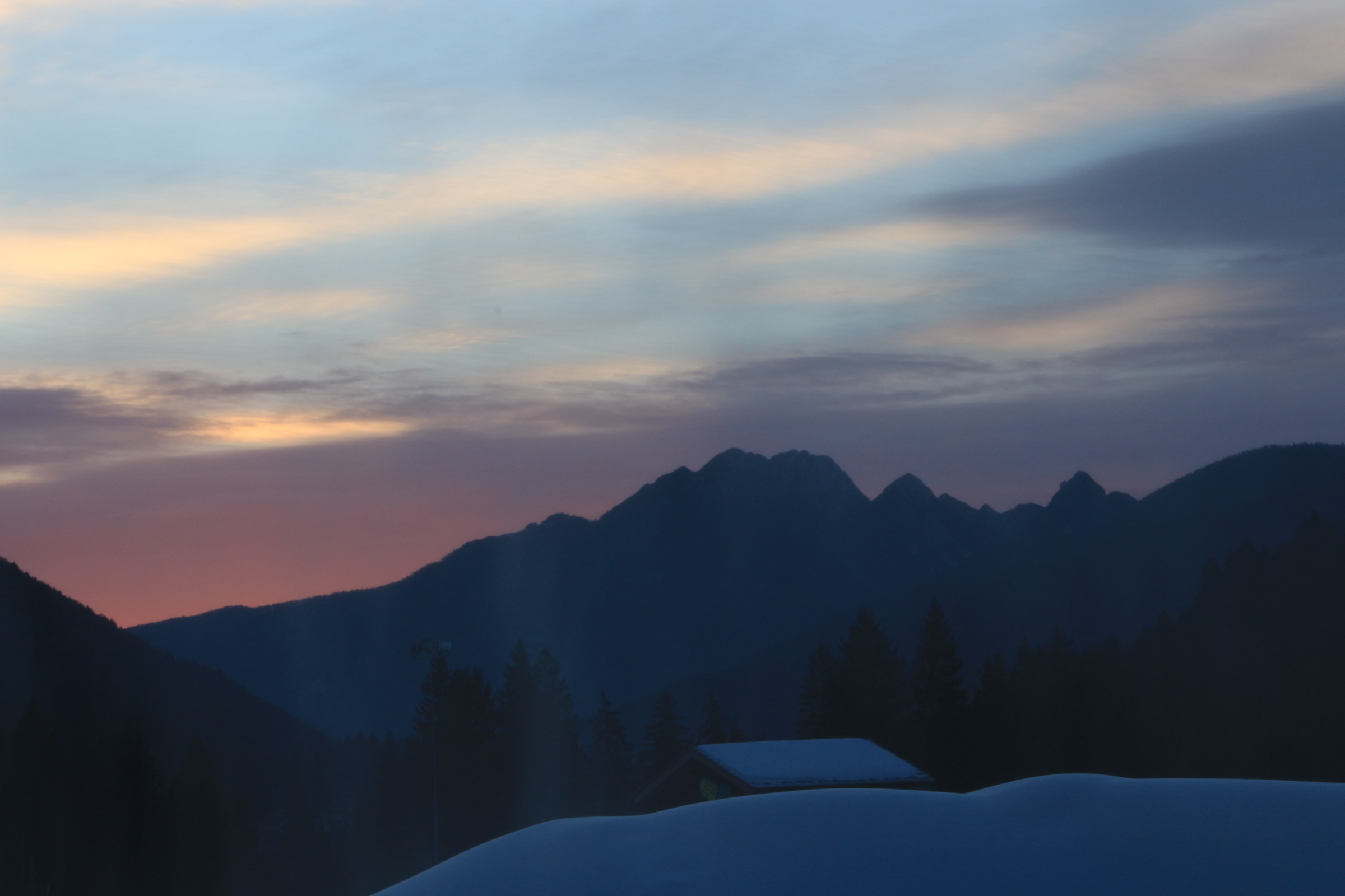 Alba, with artificial snow