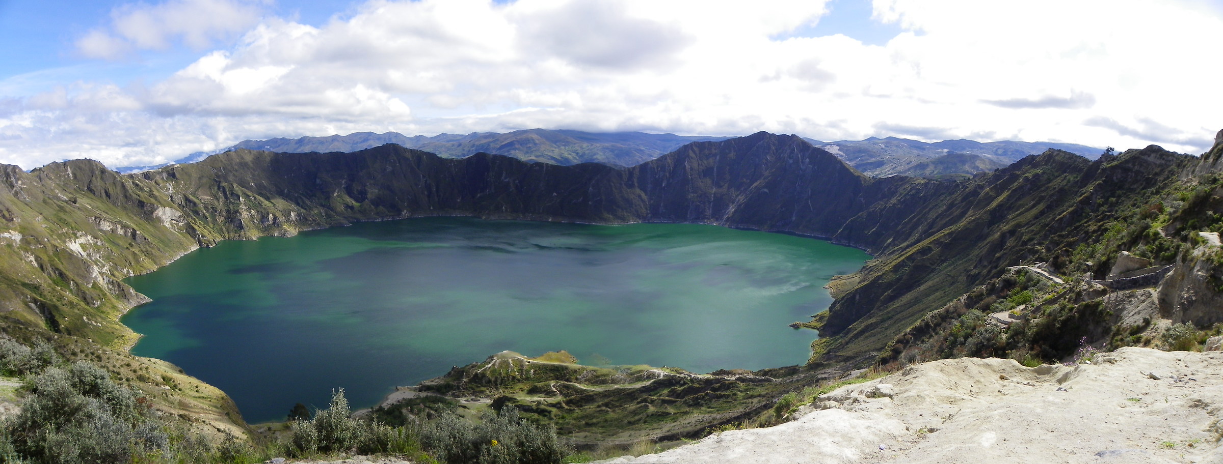 Lake in Ecuador